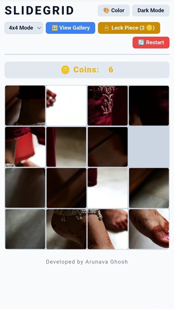 SlideGrid - Screenshot
