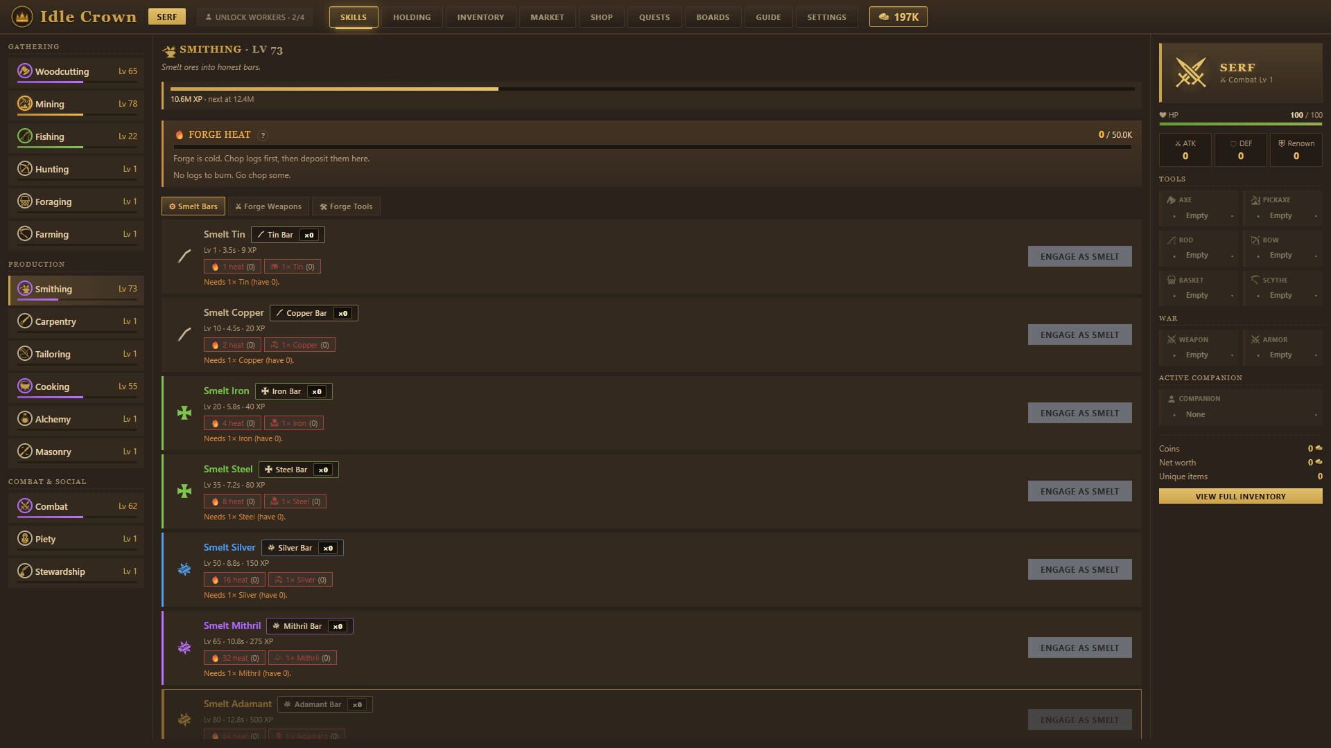 Idle Crown - Screenshot