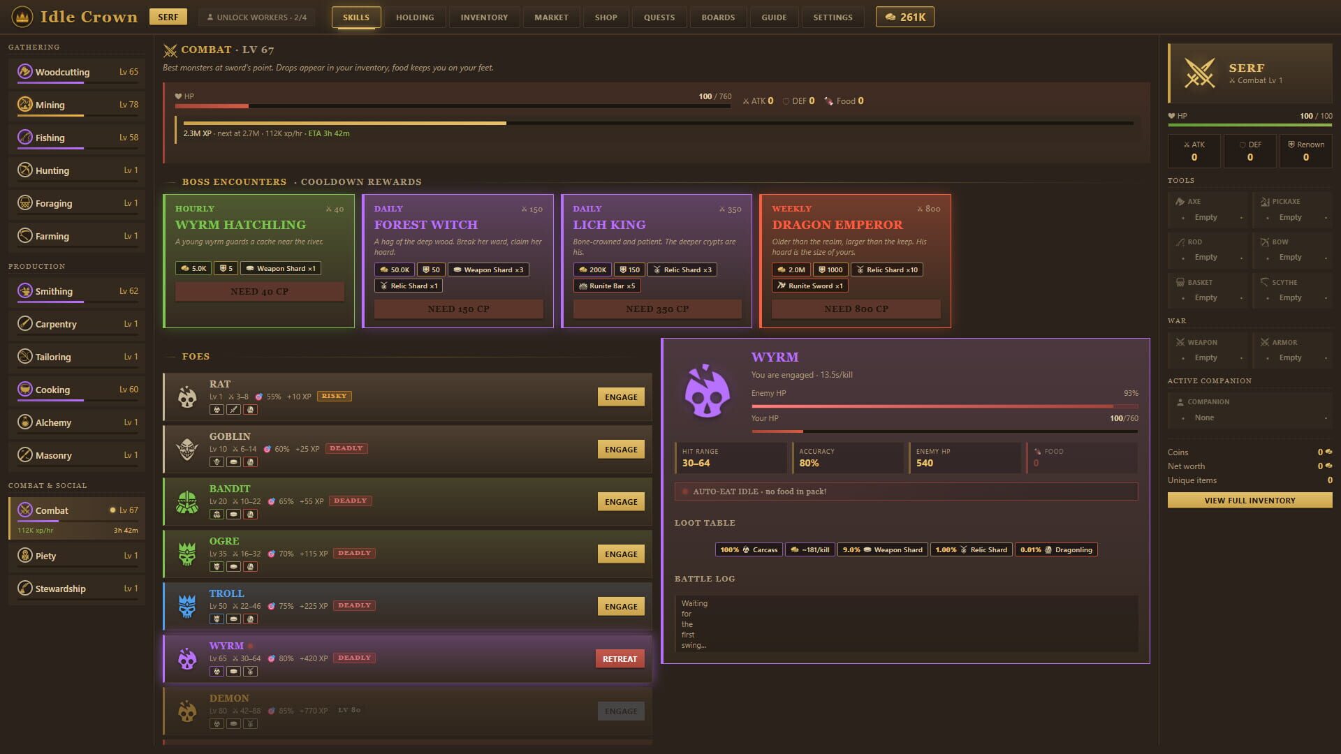 Idle Crown - Screenshot