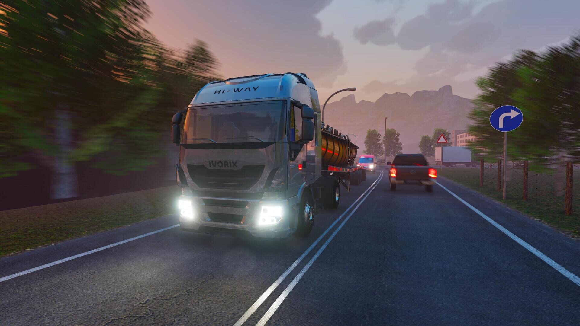 AA Truck Simulator Euro Roads 2026 - Screenshot