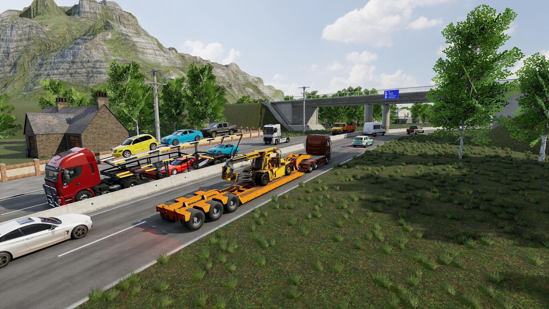 AA Truck Simulator Euro Roads 2026 - Screenshot