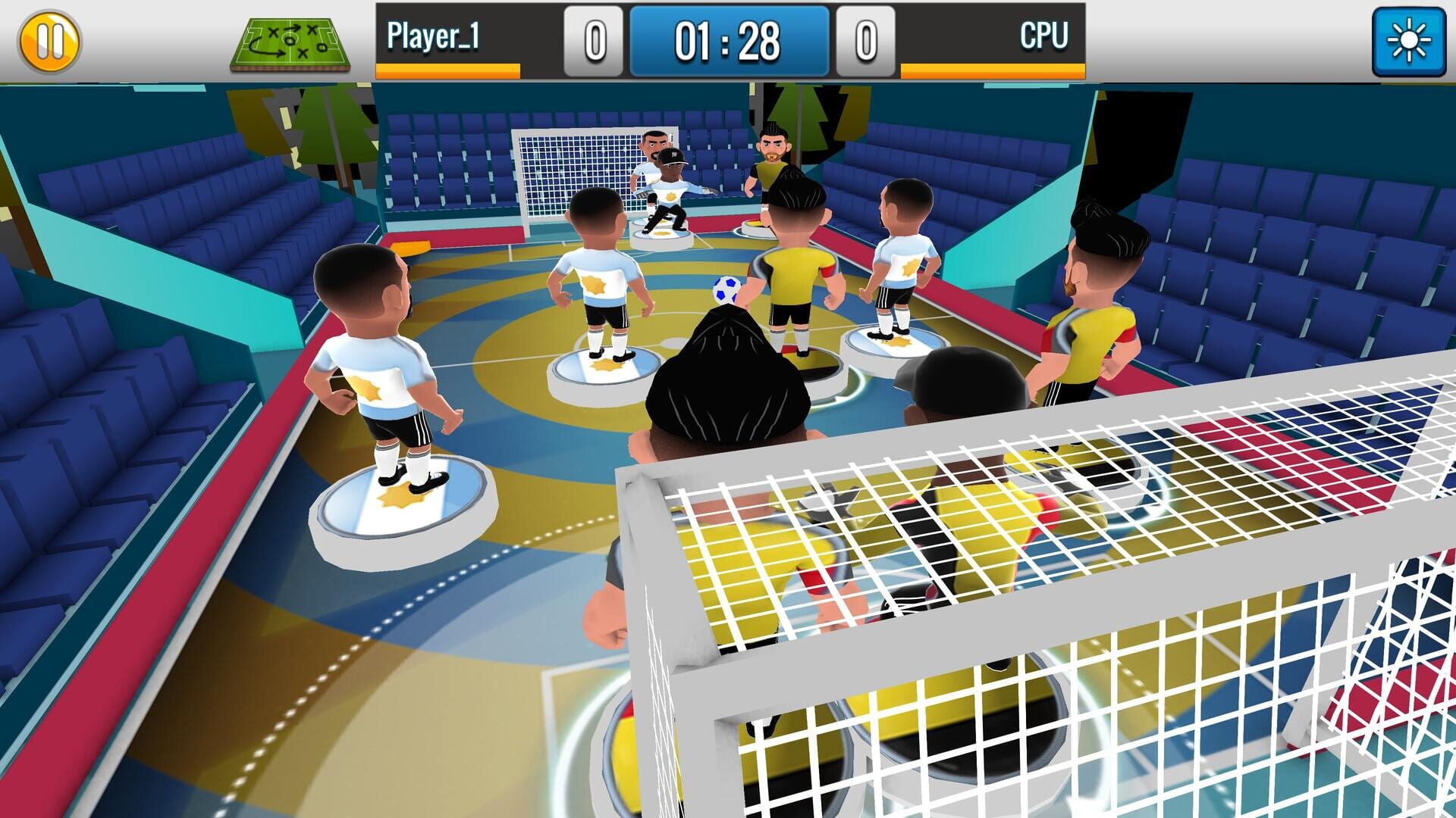 Tabletop Footsall - Screenshot