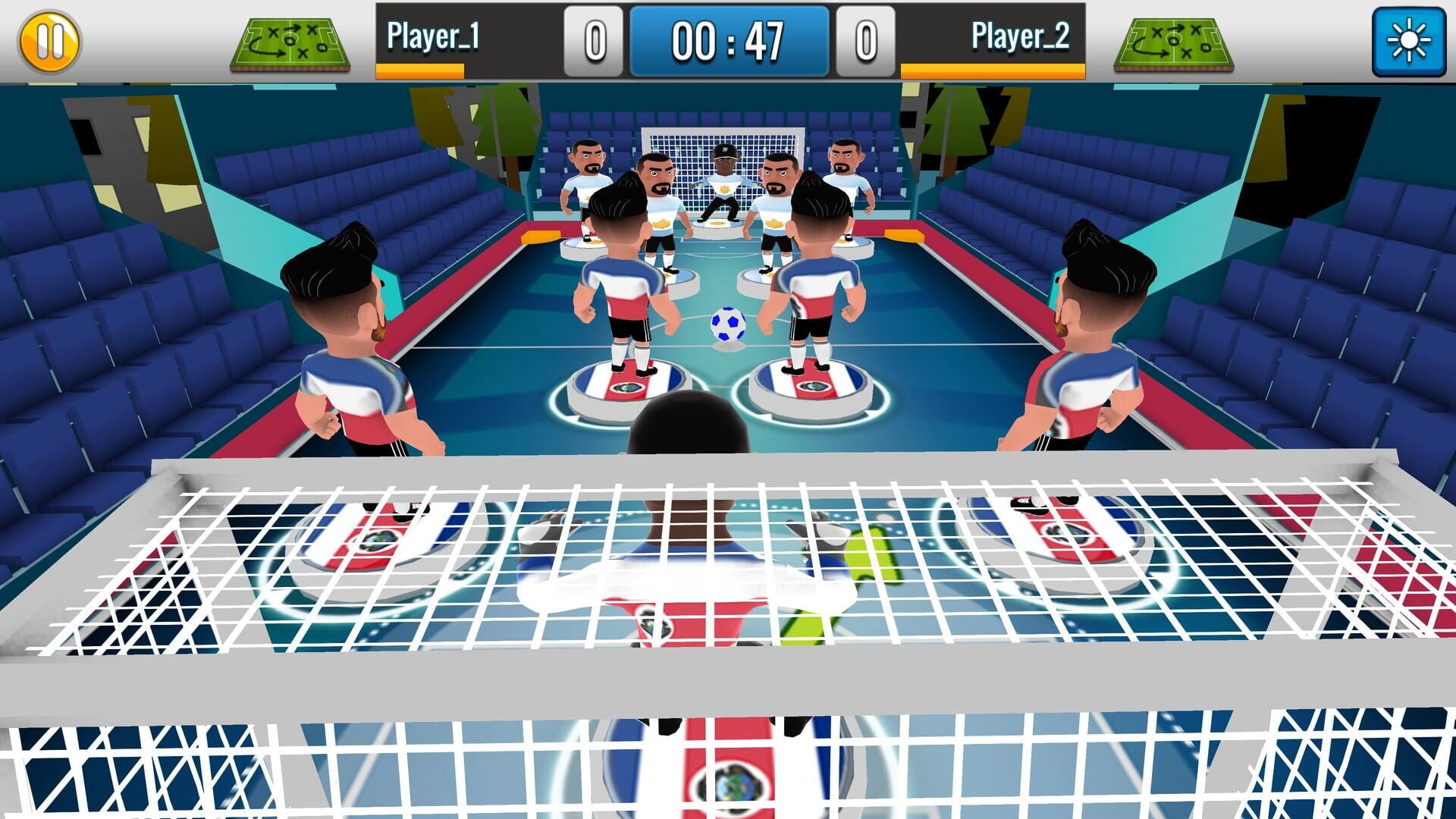 Tabletop Footsall - Screenshot