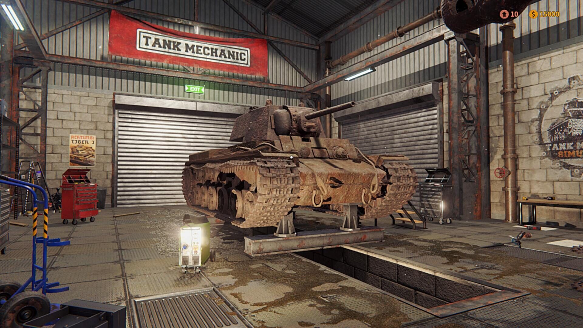 Tank Mechanic Simulator: Reinforced - Screenshot