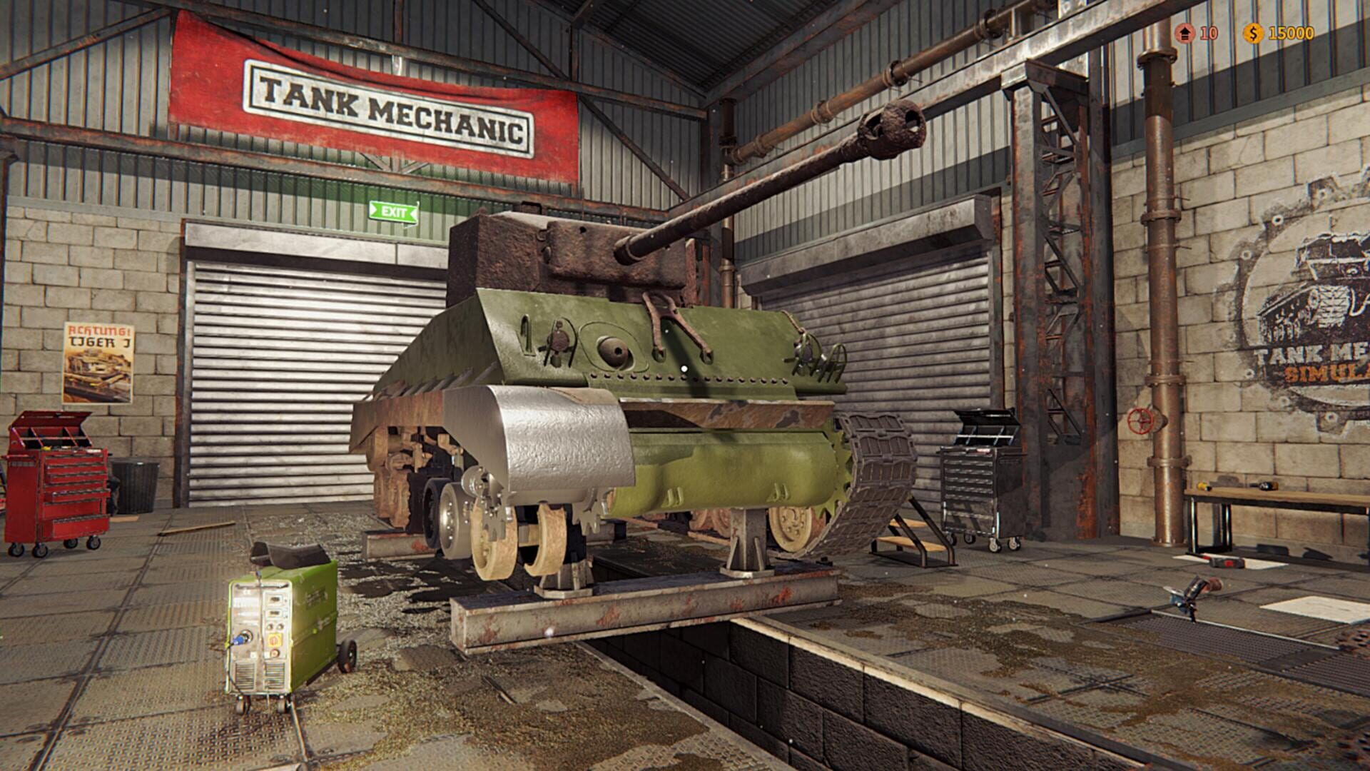 Tank Mechanic Simulator: Reinforced - Screenshot