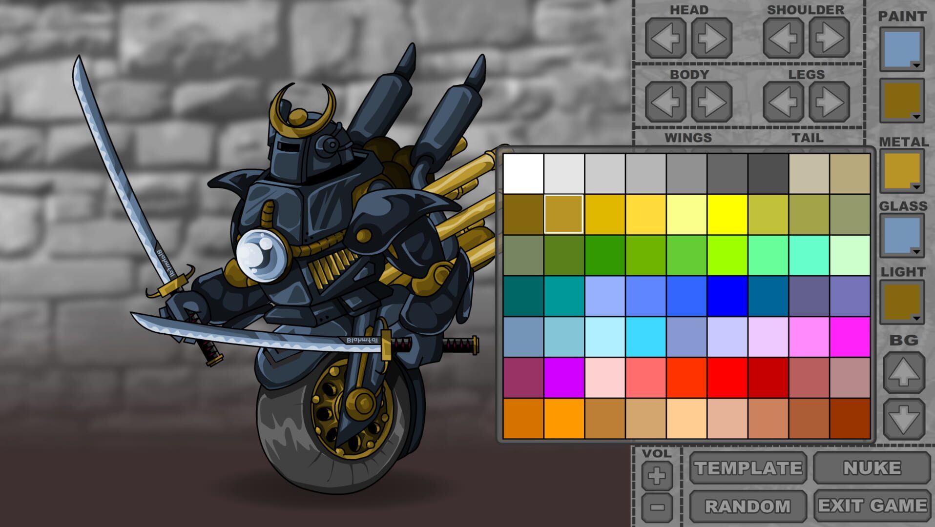 Mecha Dress Up Game - Screenshot