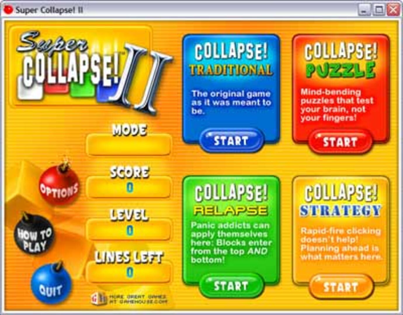 SuperCollapse! II - Screenshot
