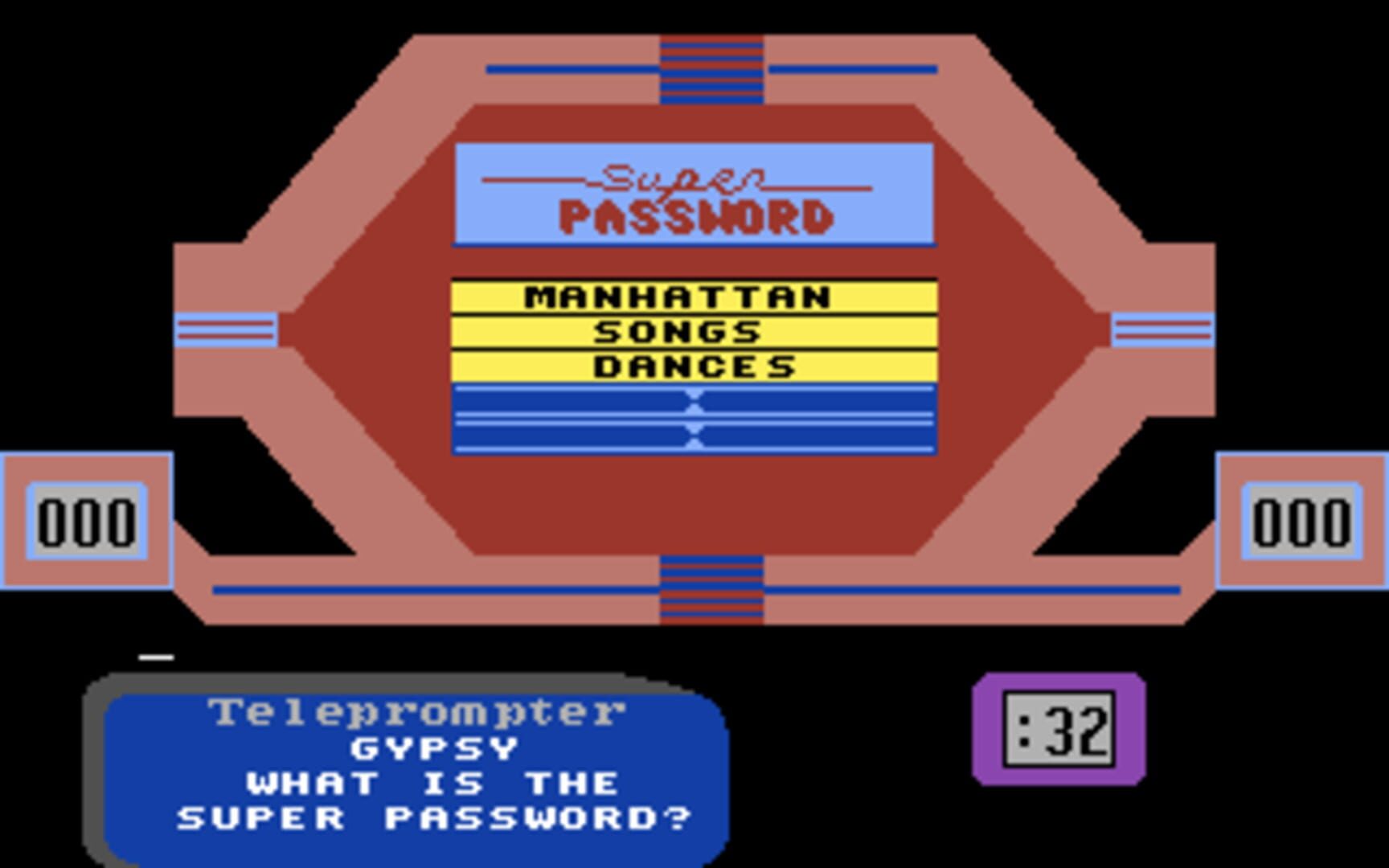 Super Password - Screenshot