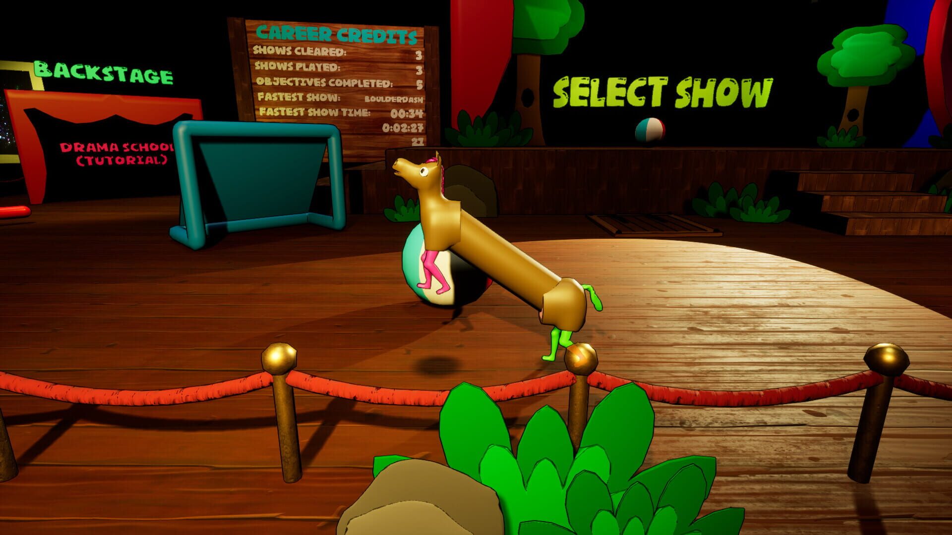 Pantomime Horse Obstacle Course