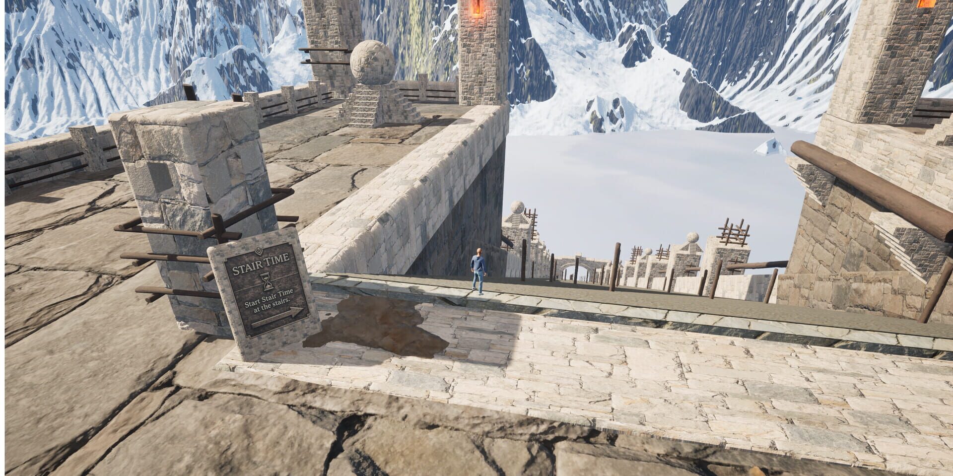 Down the Stairs: The Game - Screenshot