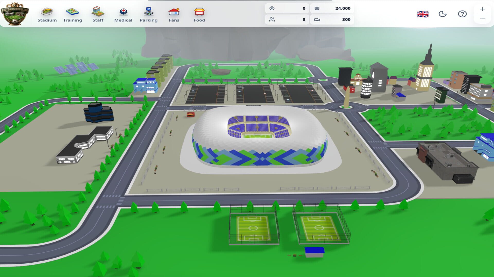 Football Club Builder - Screenshot