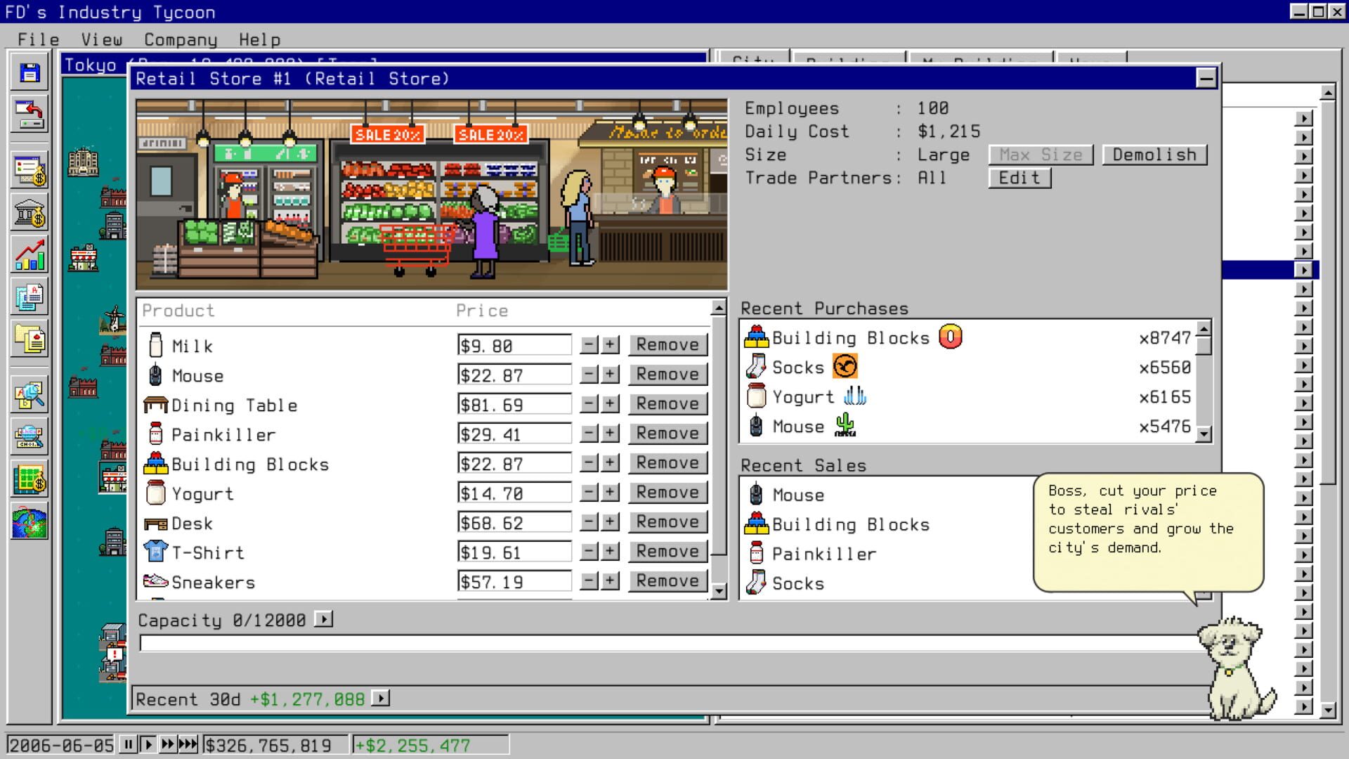 FD's Industry Tycoon