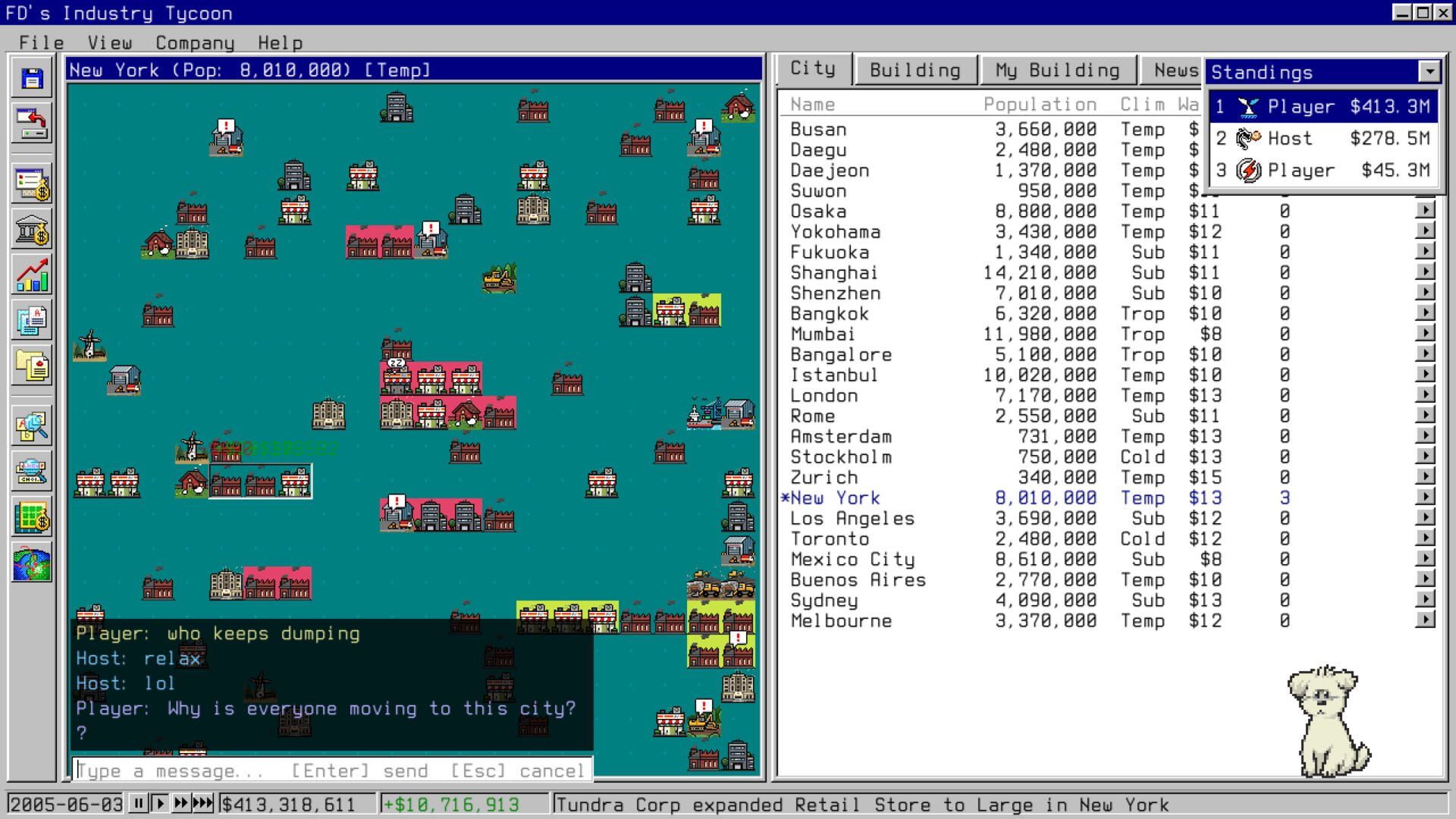 FD's Industry Tycoon - Screenshot