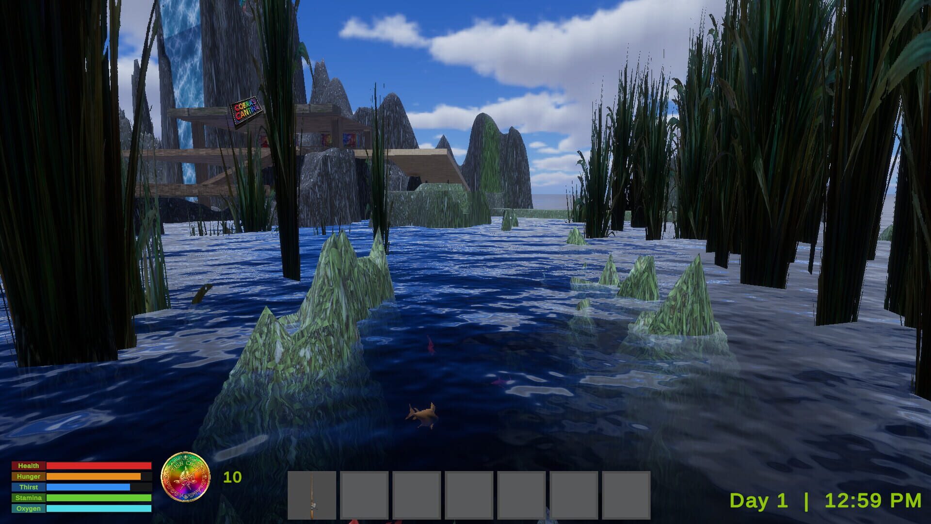 Weird Water World - Screenshot