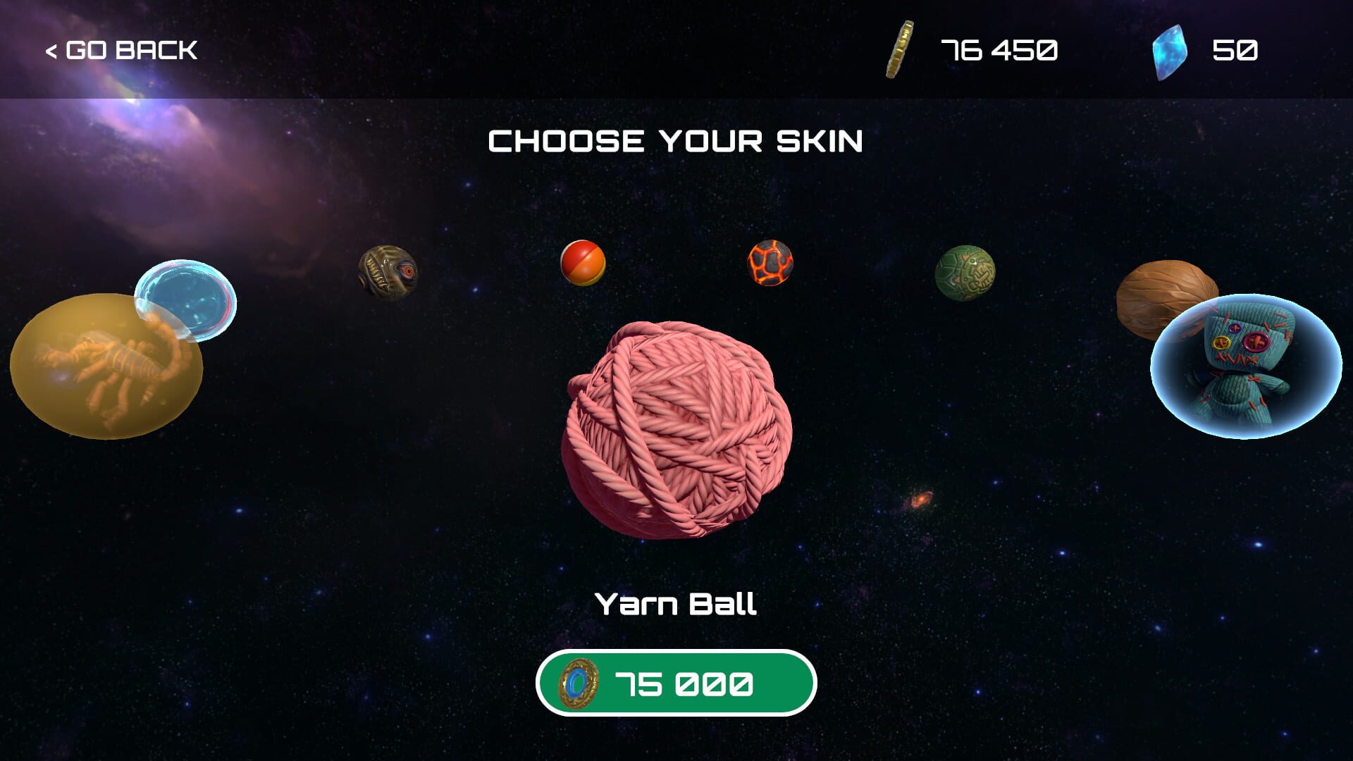 GravityBall - Screenshot