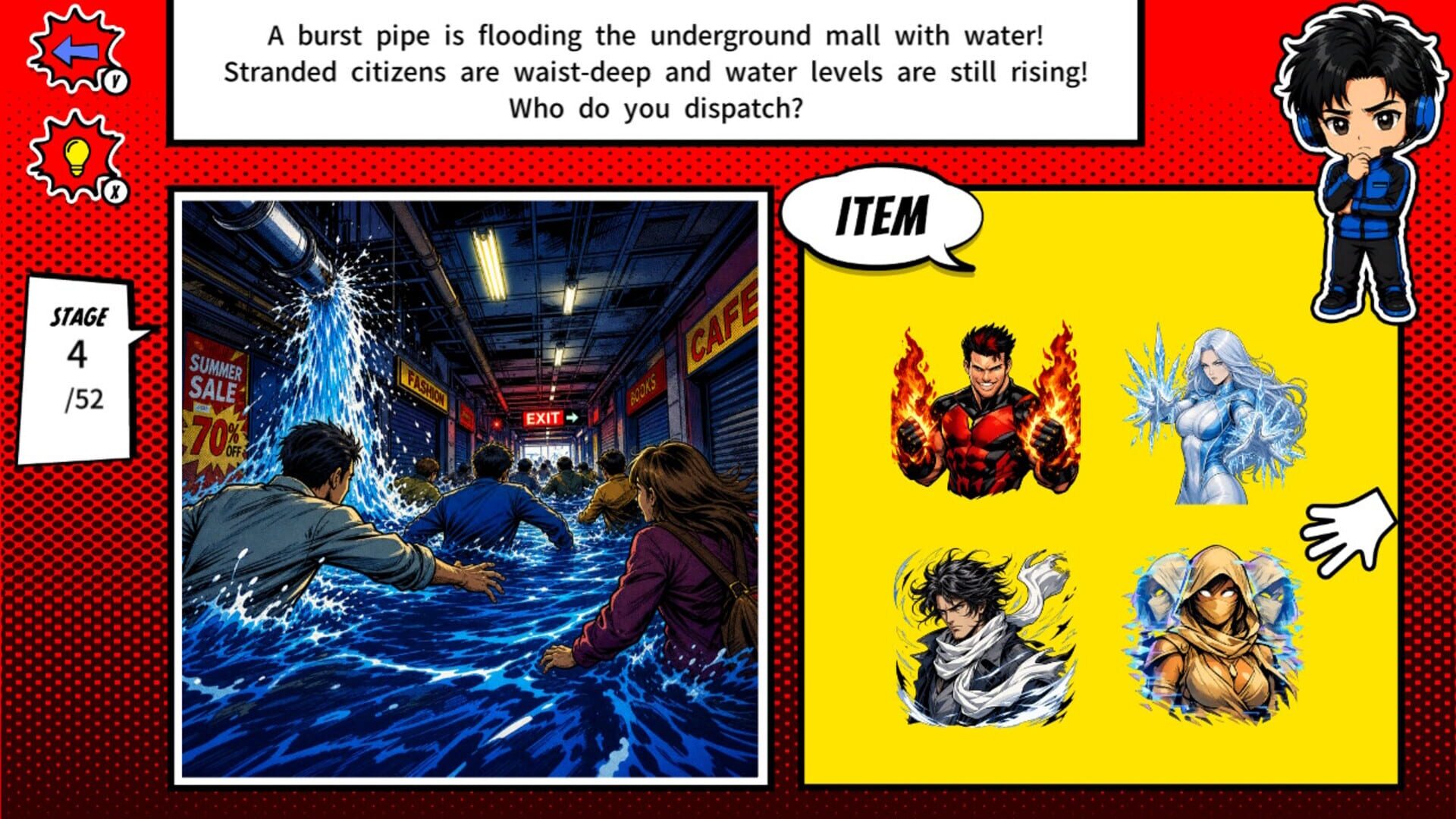 Hero Rescue Agency - Screenshot