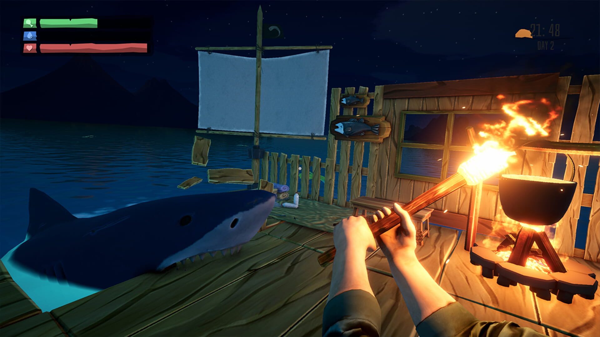 Castaway Survival In Ocean: Build Your Own Raft, Craft - Screenshot