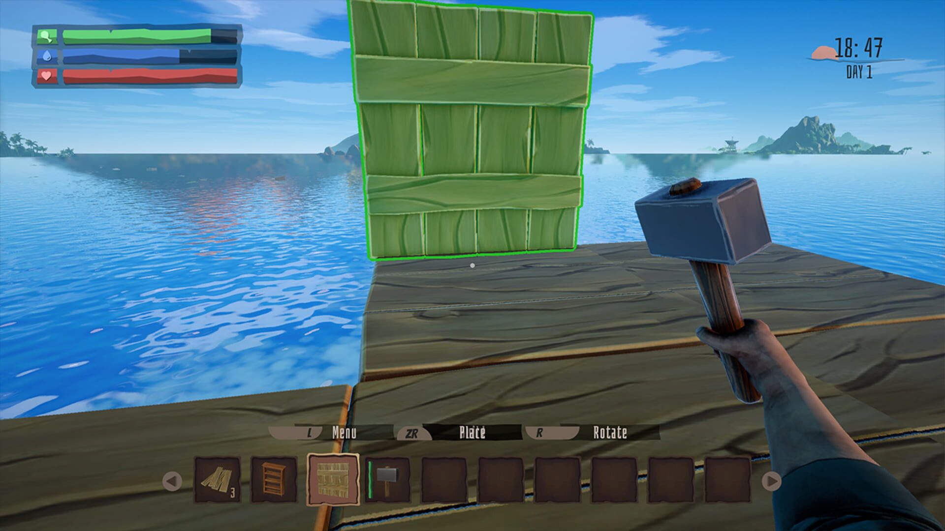Castaway Survival In Ocean: Build Your Own Raft, Craft - Screenshot