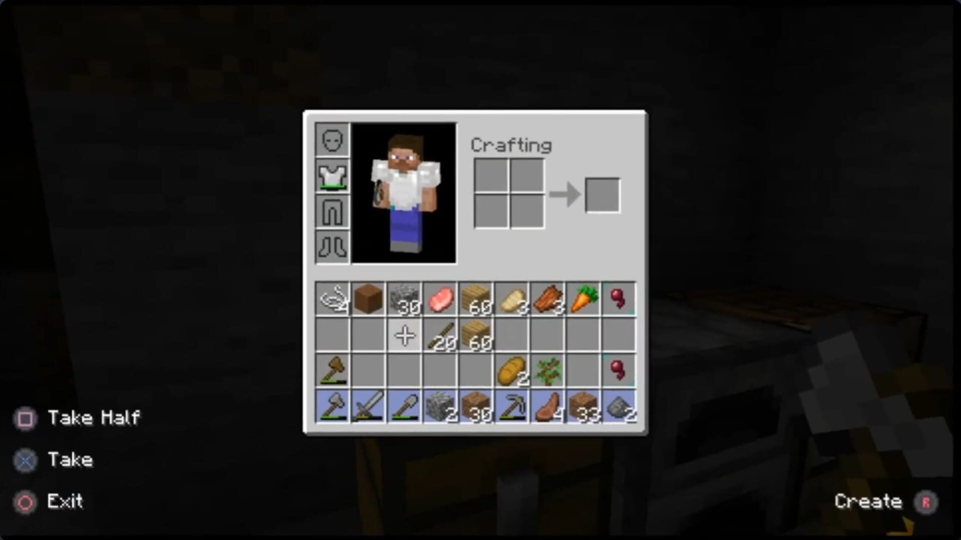 Minecraft PSP - Screenshot