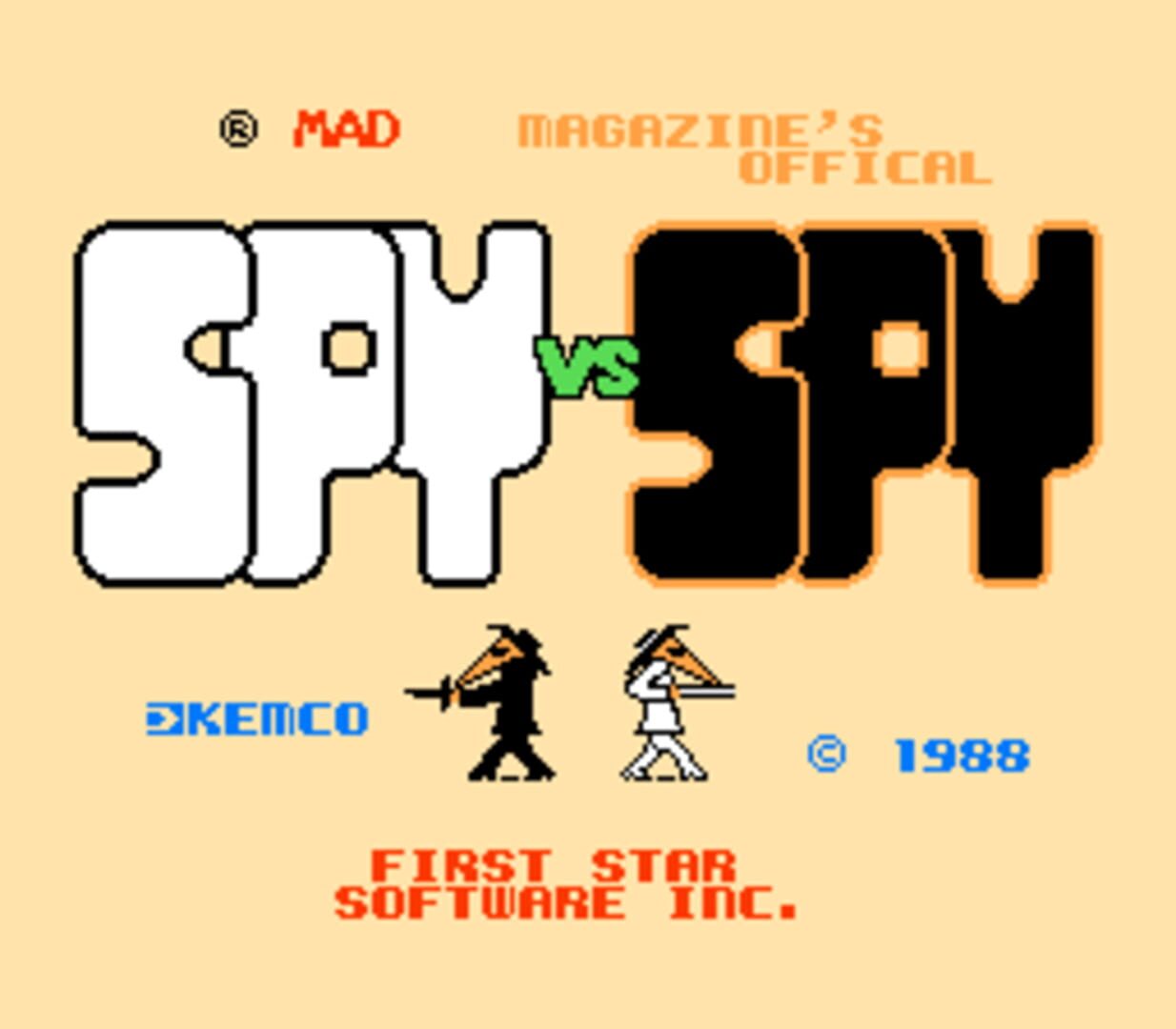 Spy vs Spy - Screenshot