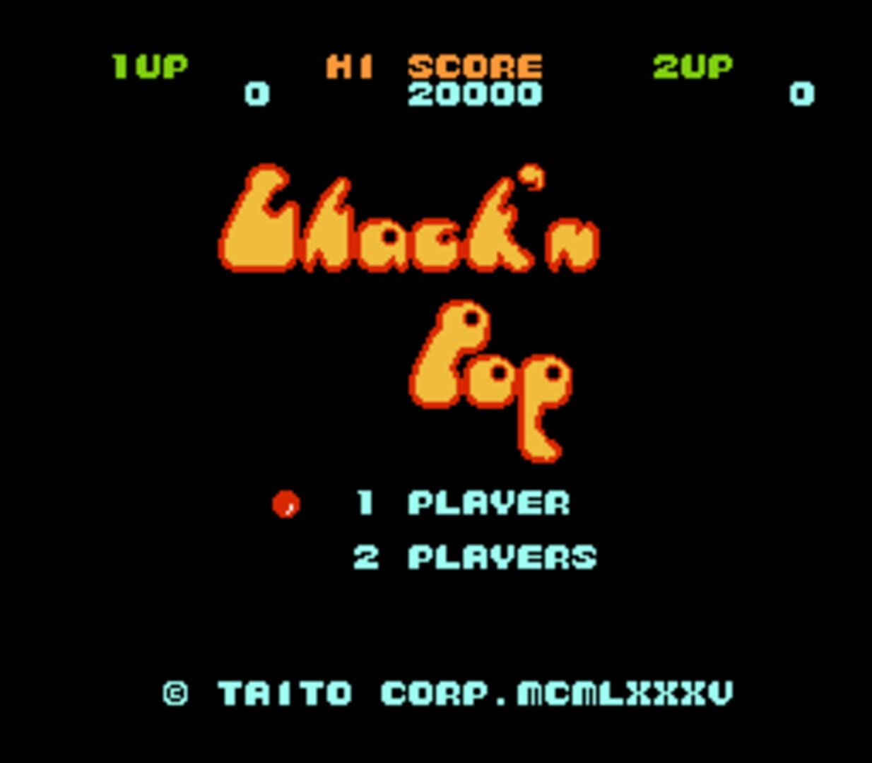 Chack'n Pop - Screenshot