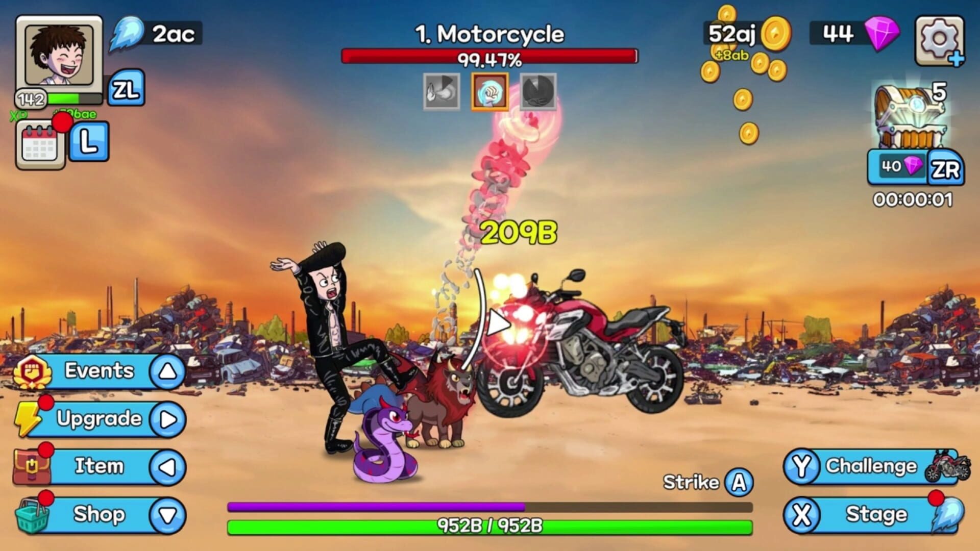 The Legend of Fireball: Rath DLC - Screenshot