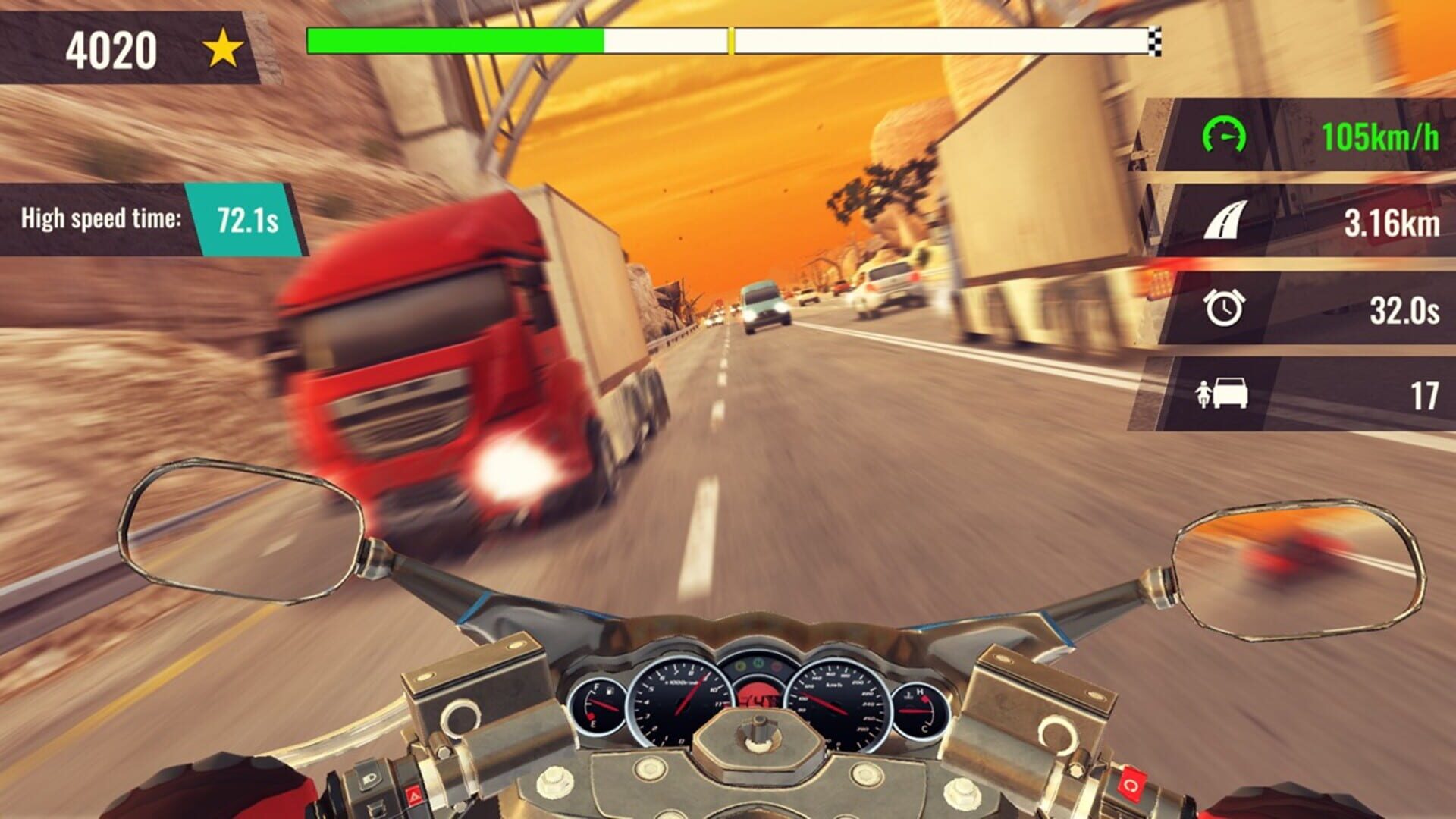 Moto Rush GT: Enhancement Edition - Screenshot