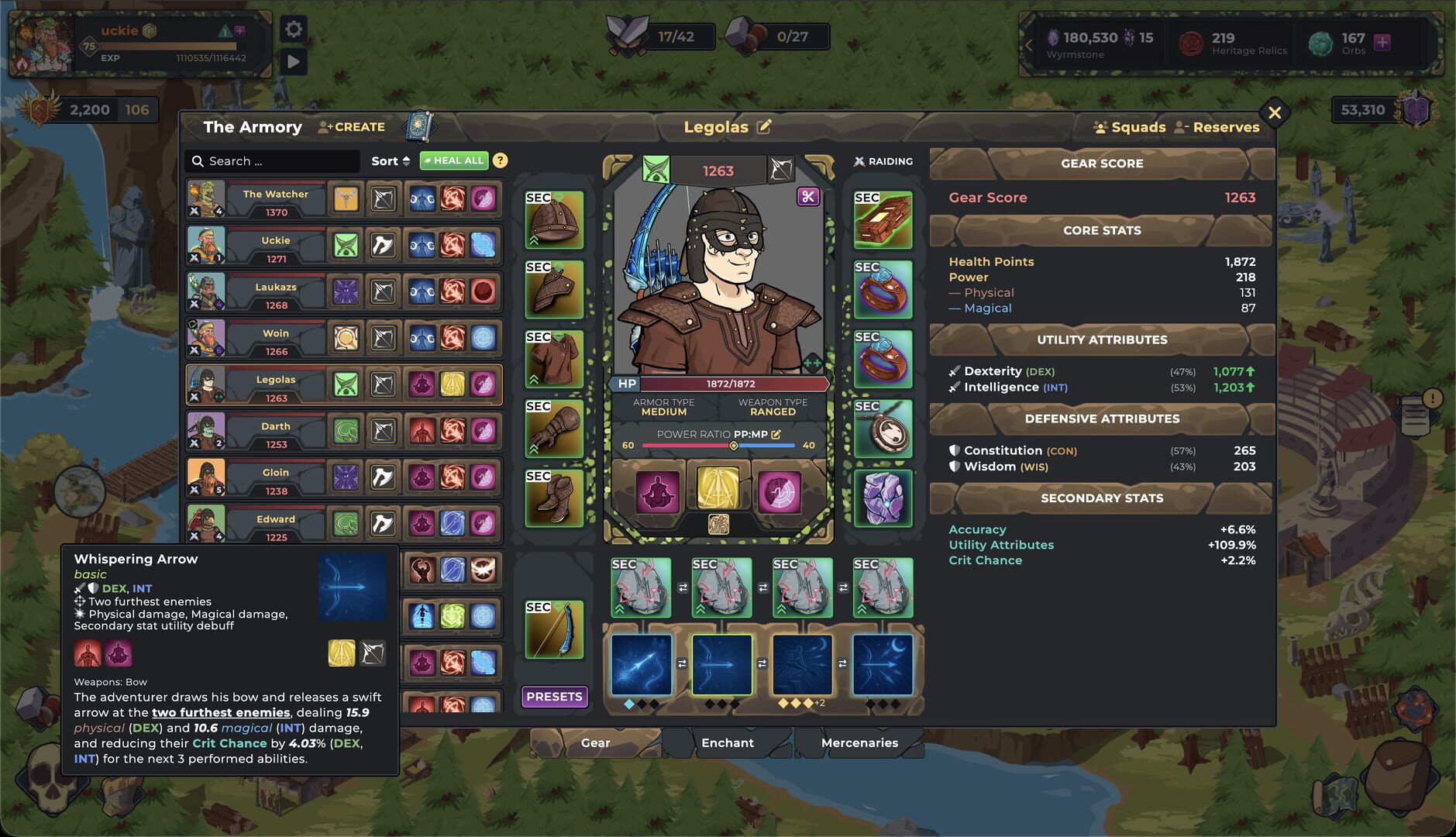 Ale & Axes - Screenshot