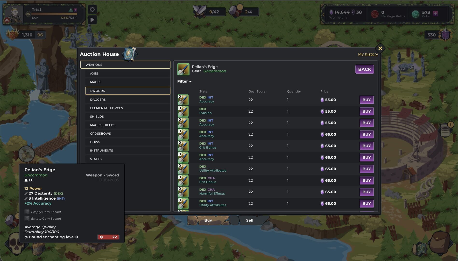 Ale & Axes - Screenshot