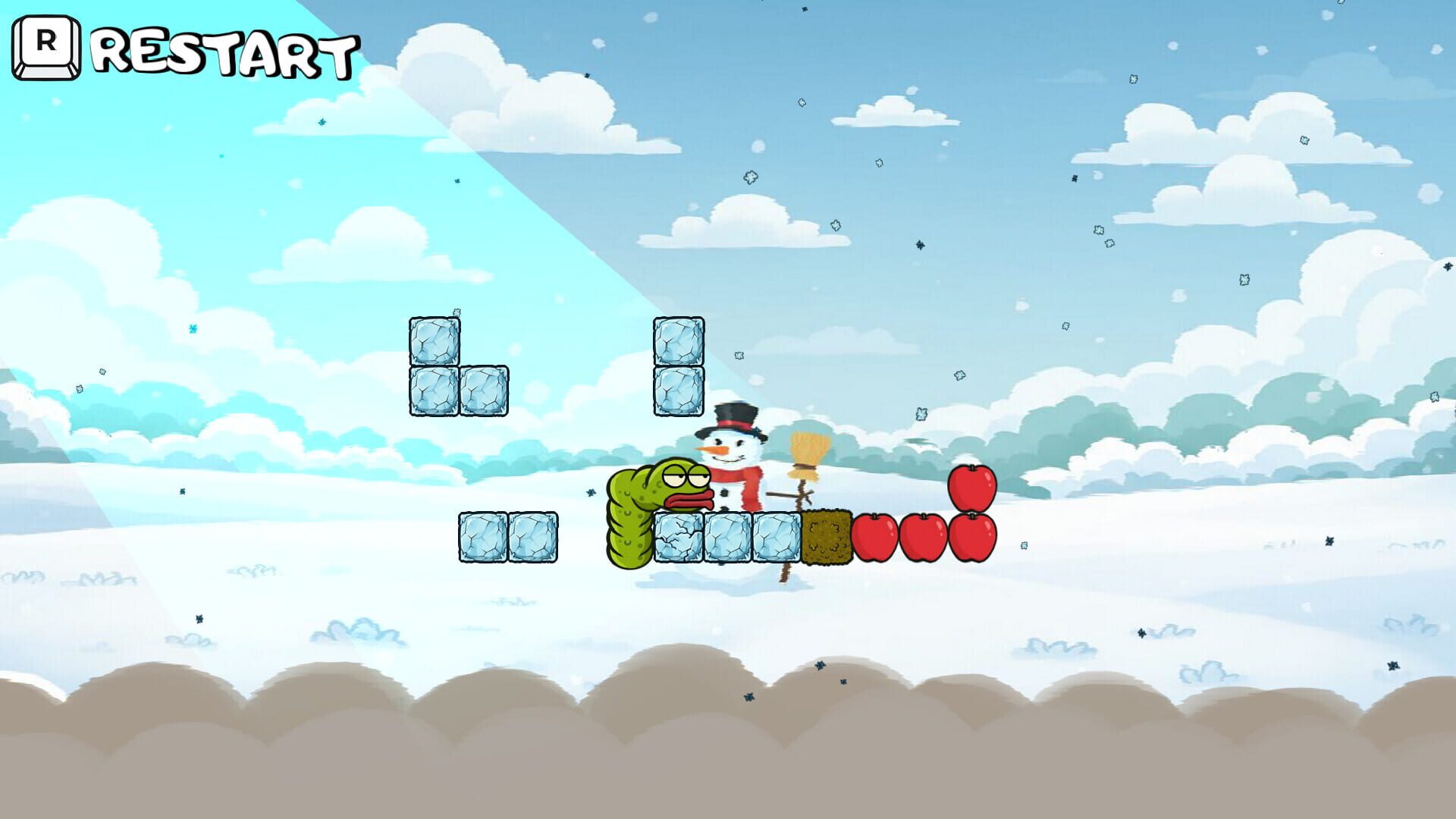Wriggle Apple 2 - Screenshot