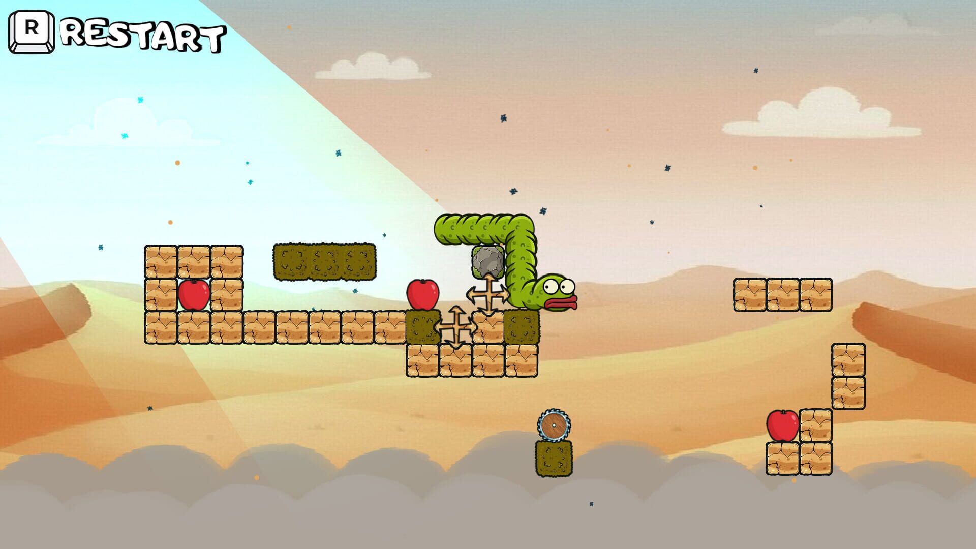 Wriggle Apple 3 - Screenshot