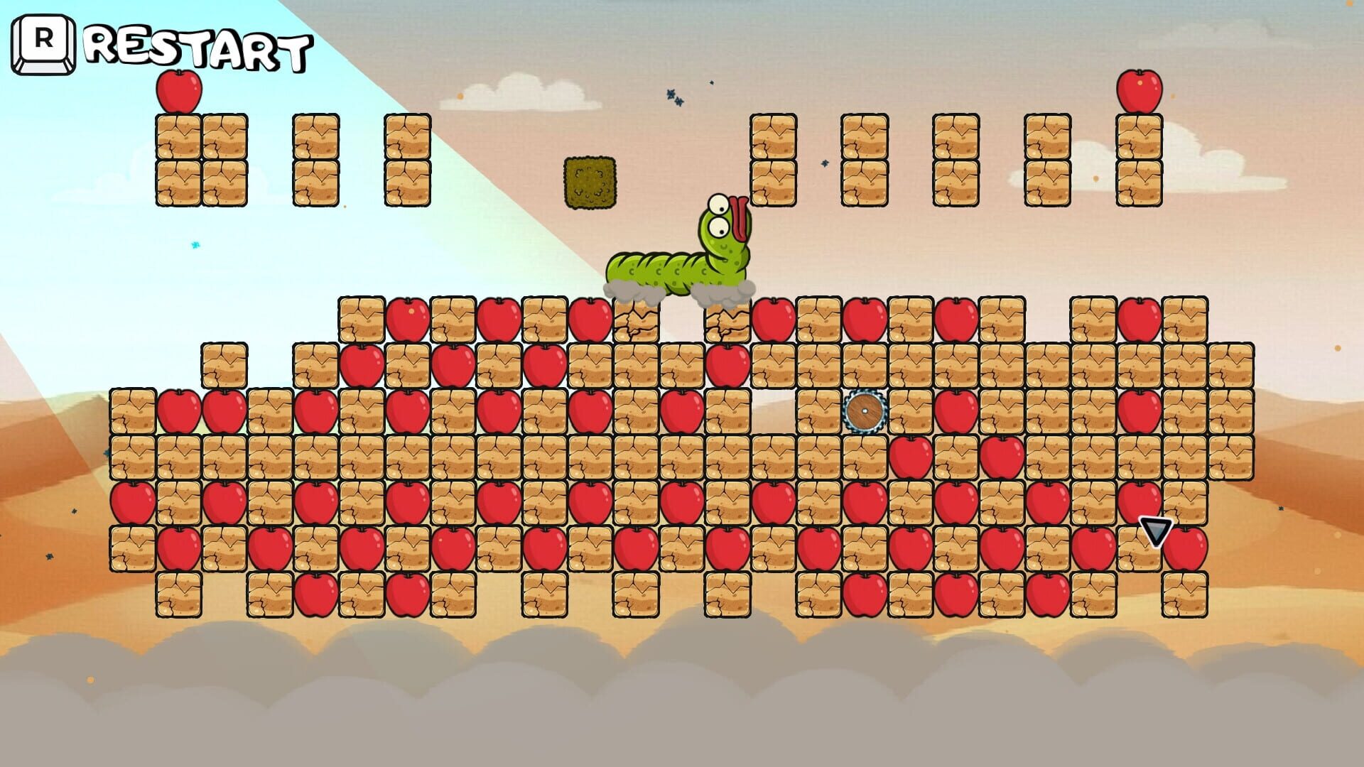 Wriggle Apple 3 - Screenshot