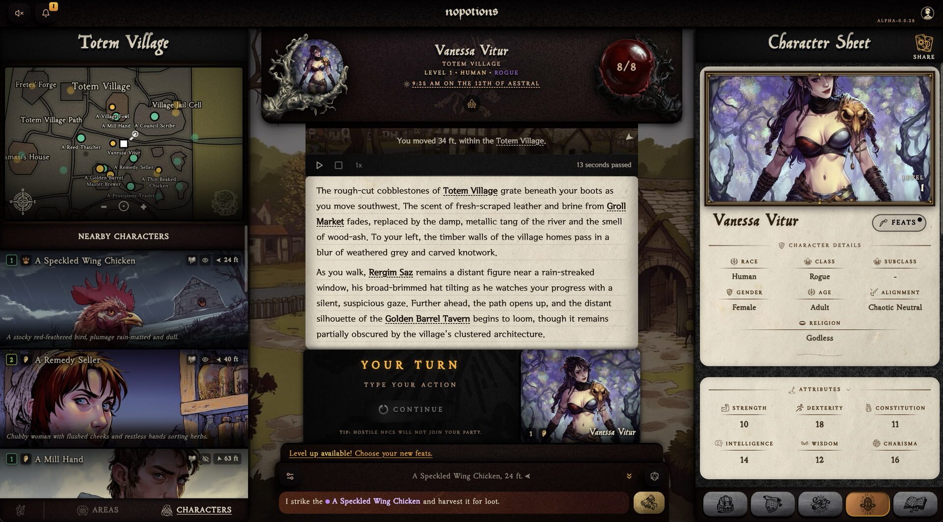 Nopotions - Screenshot