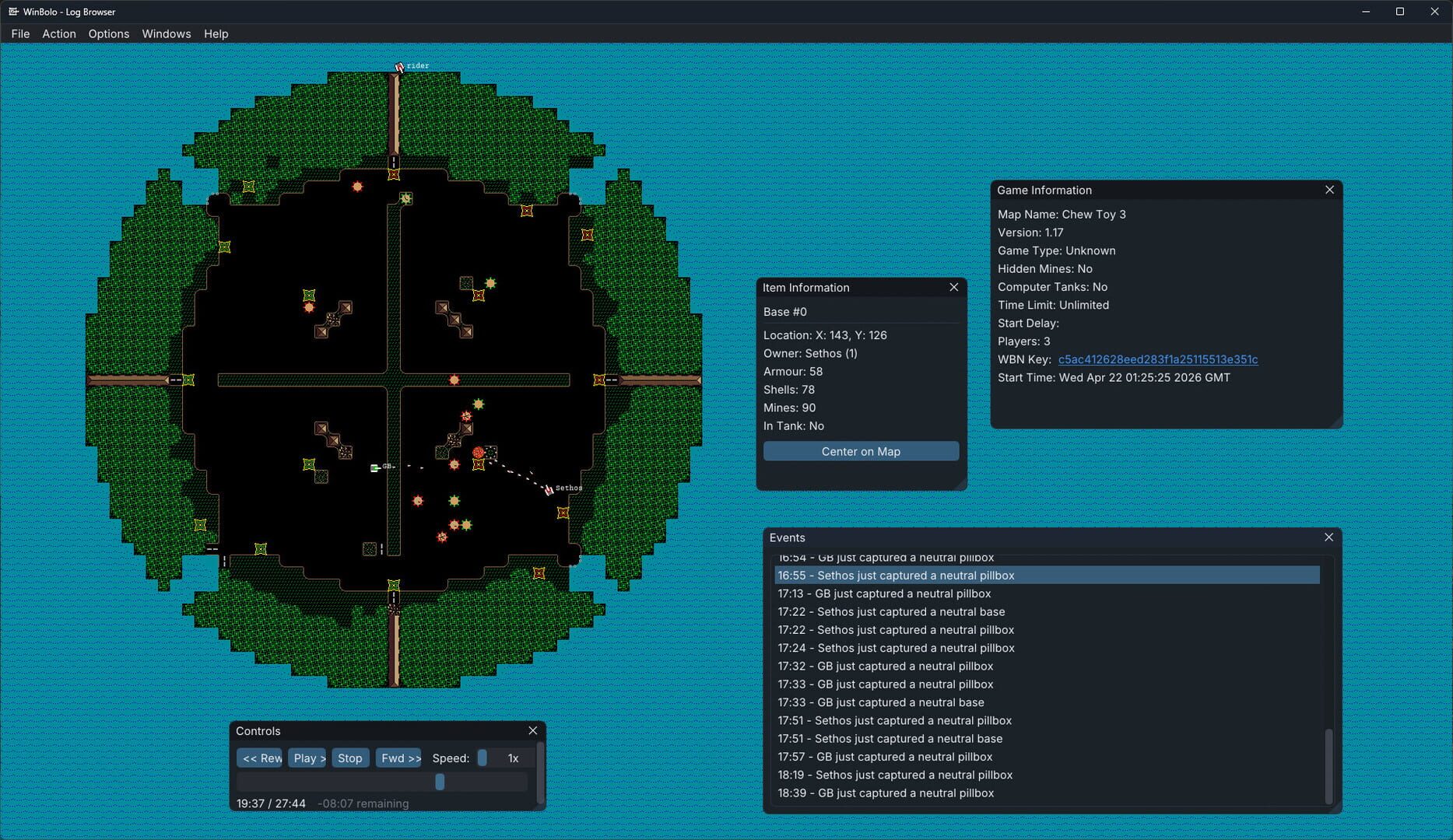 WinBolo - Screenshot