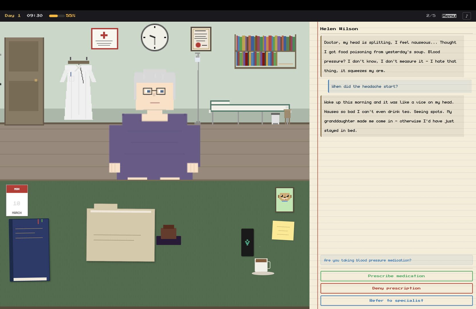 Physician Simulator - Screenshot