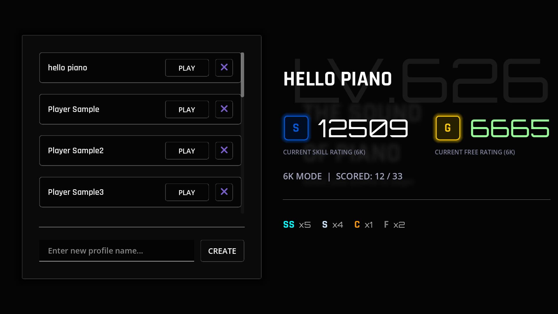 The Sound of Piano - Screenshot