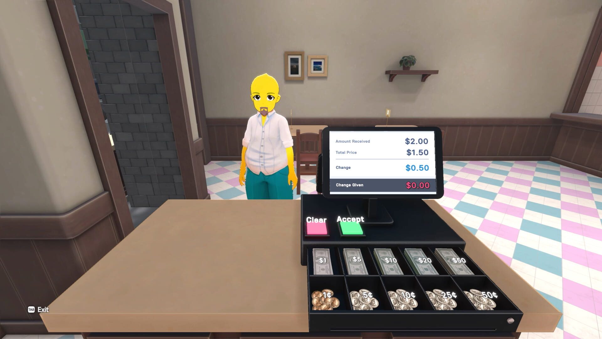 Maid Cafe Simulator - Screenshot