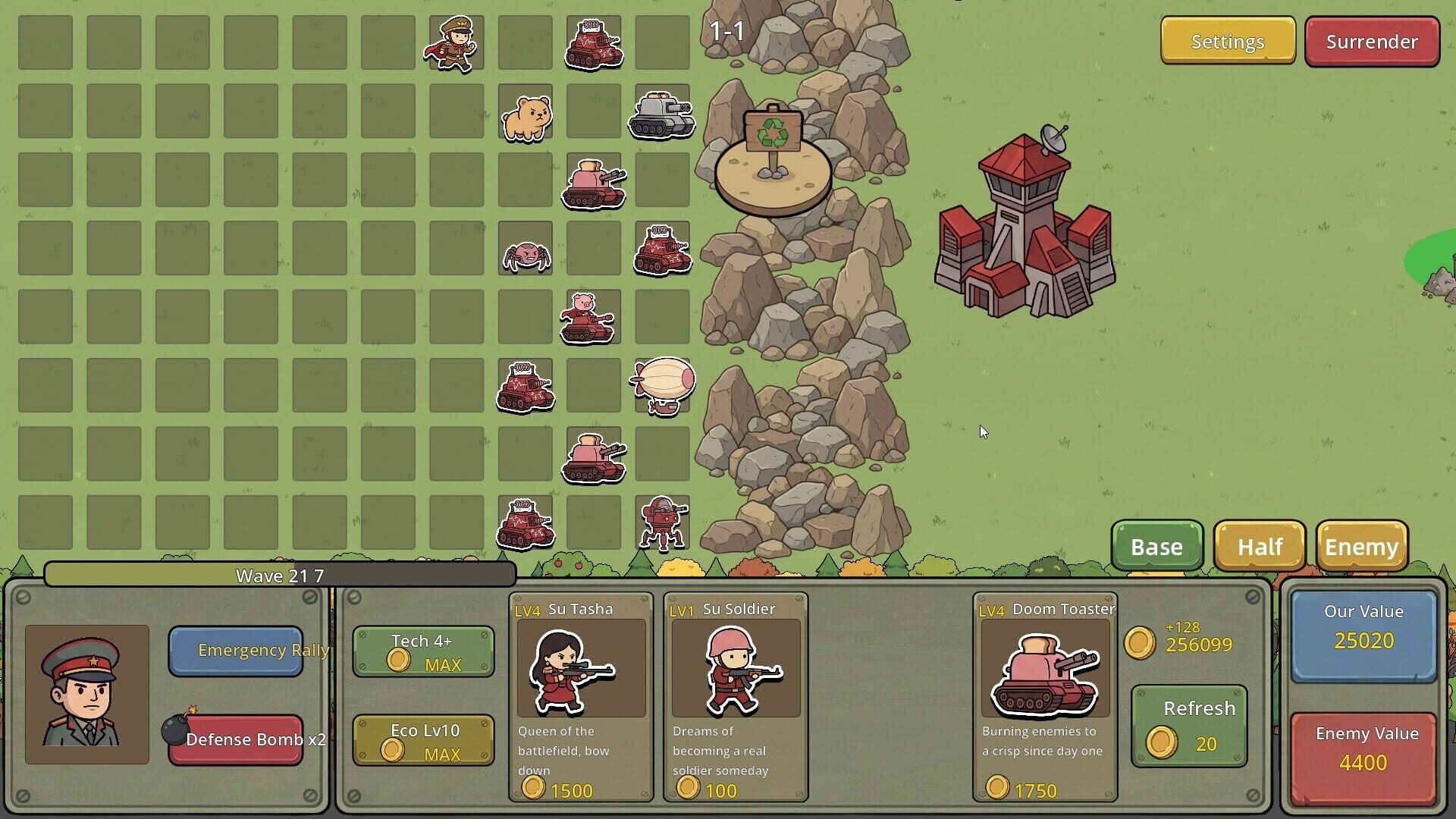 MoeArmy vs. SuArmy