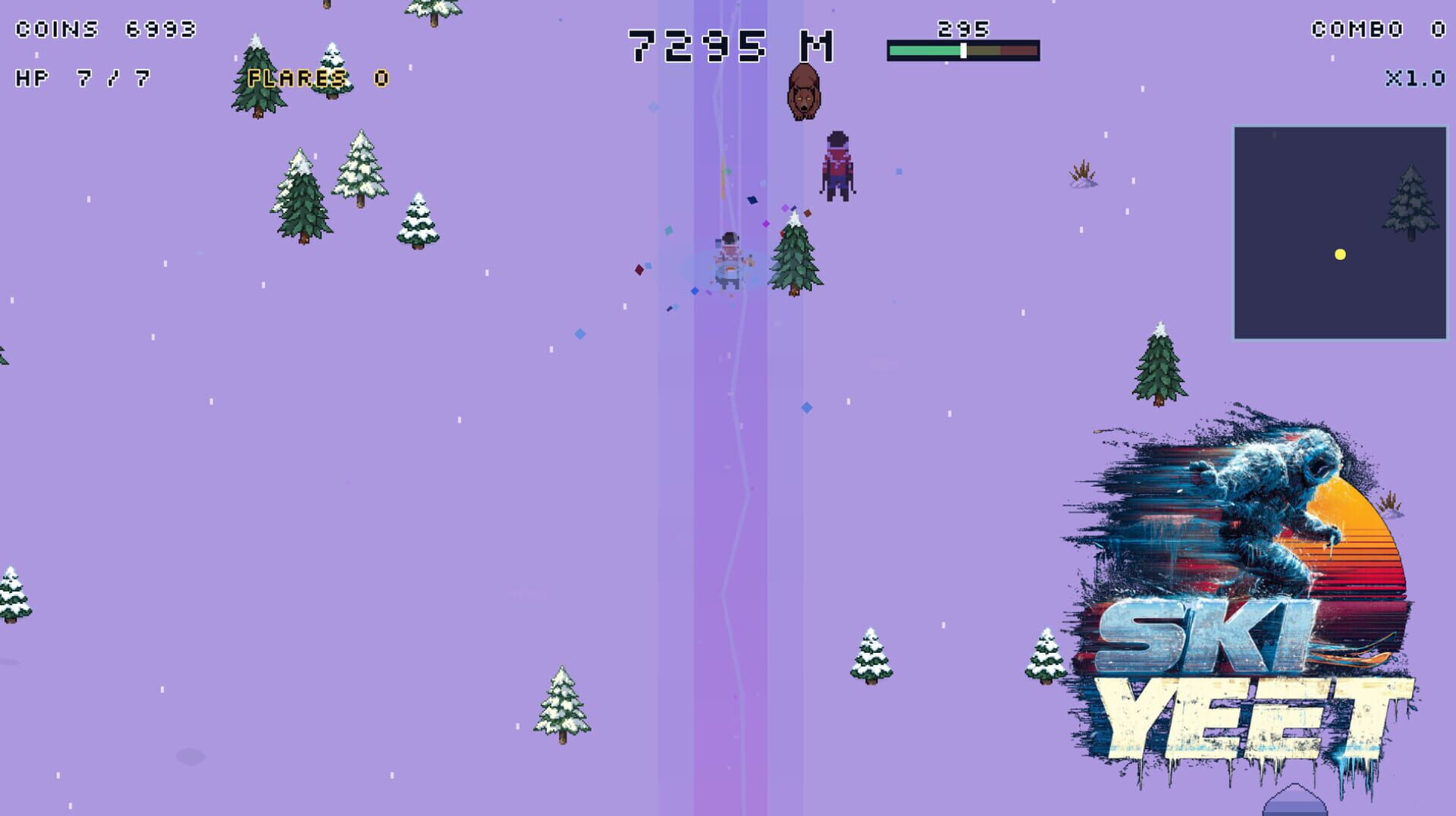 Ski Yeet - Screenshot