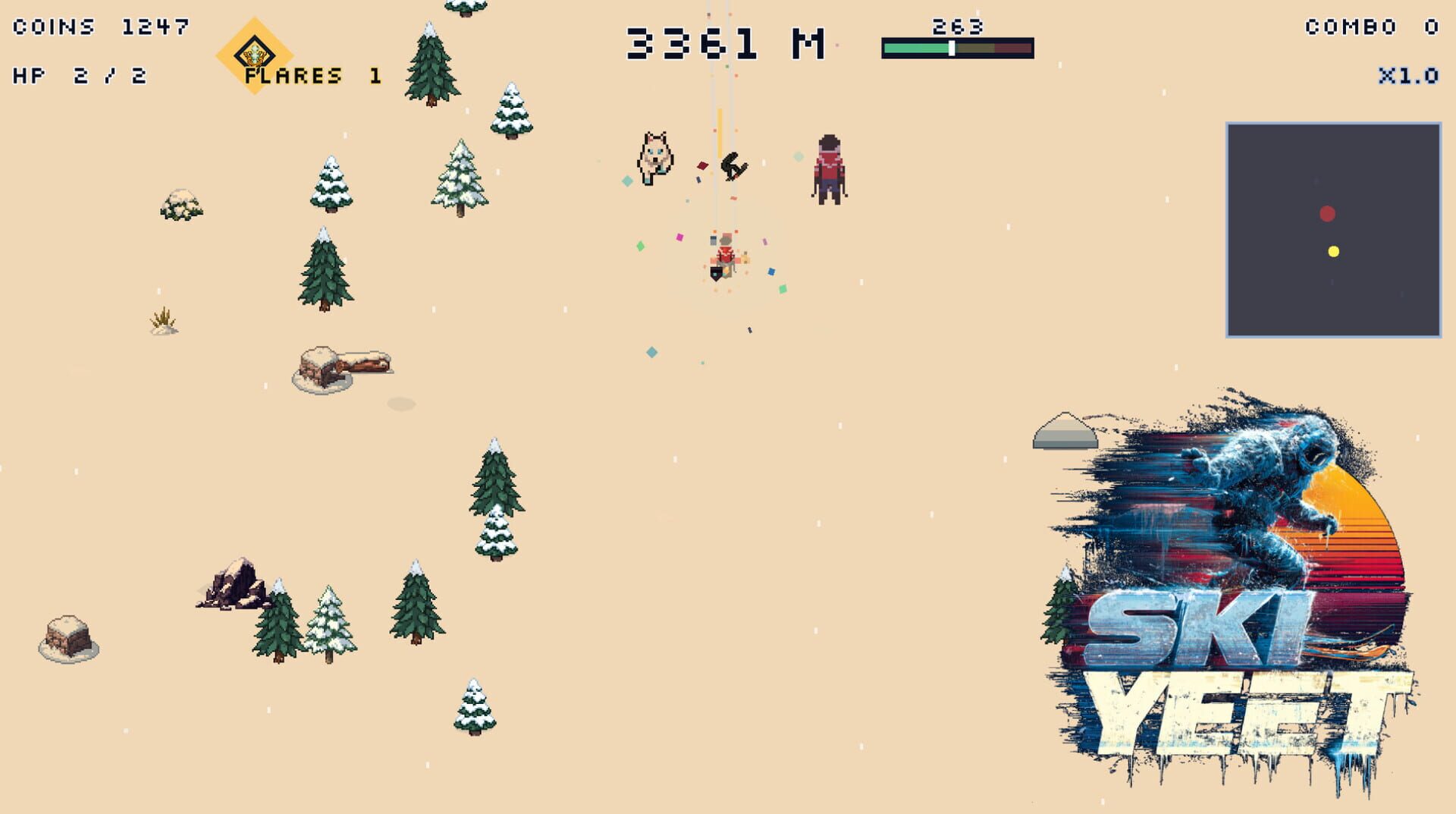 Ski Yeet - Screenshot