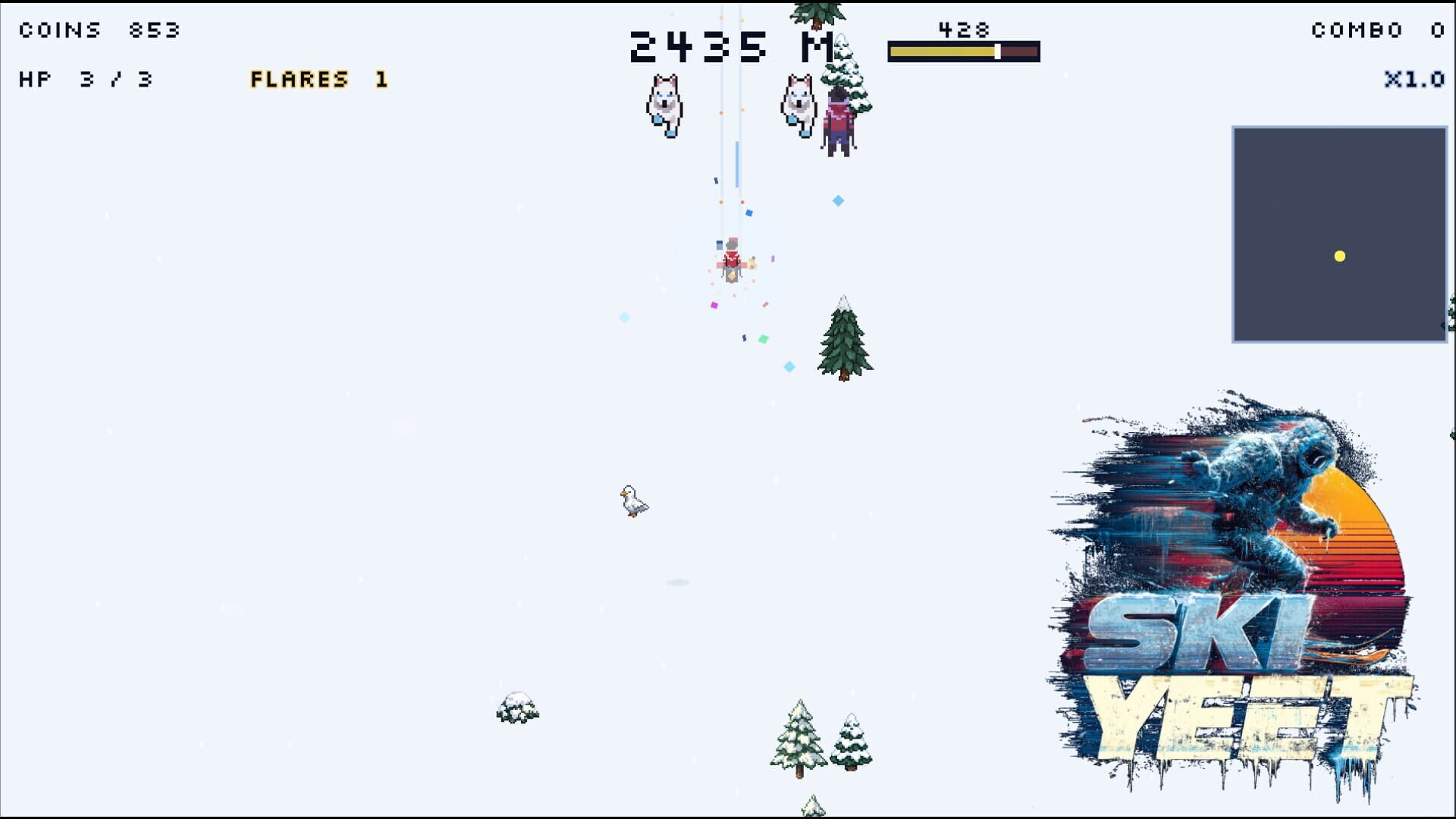 Ski Yeet - Screenshot