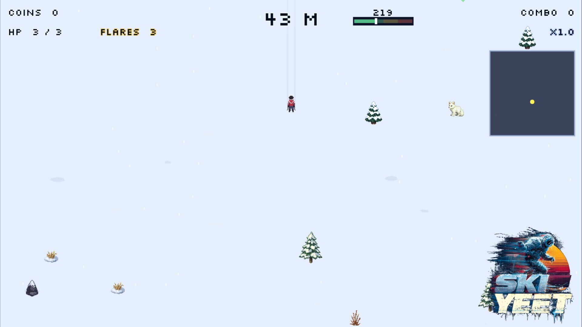 Ski Yeet - Screenshot
