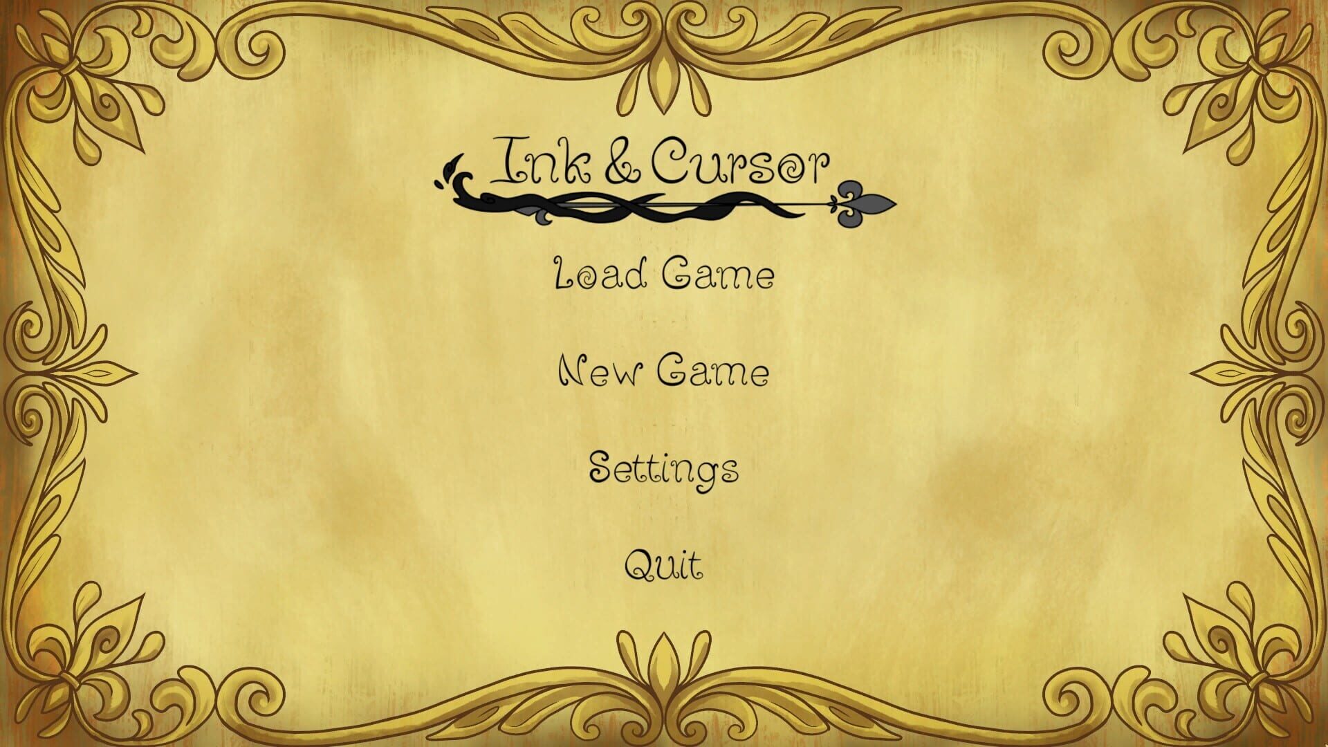Ink & Cursor - Screenshot