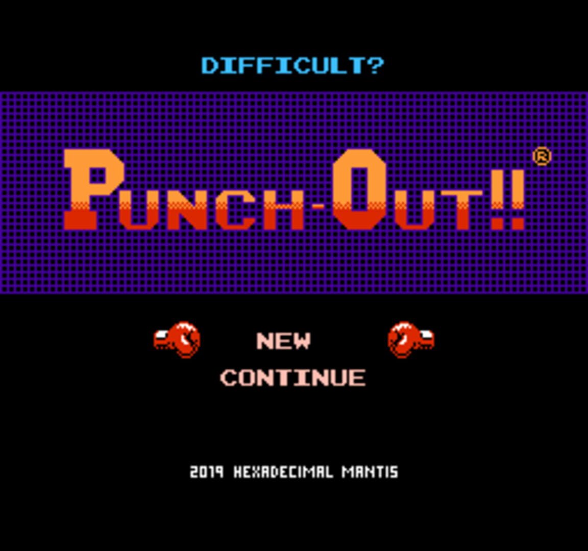 Difficult? Punch-Out!! - Screenshot