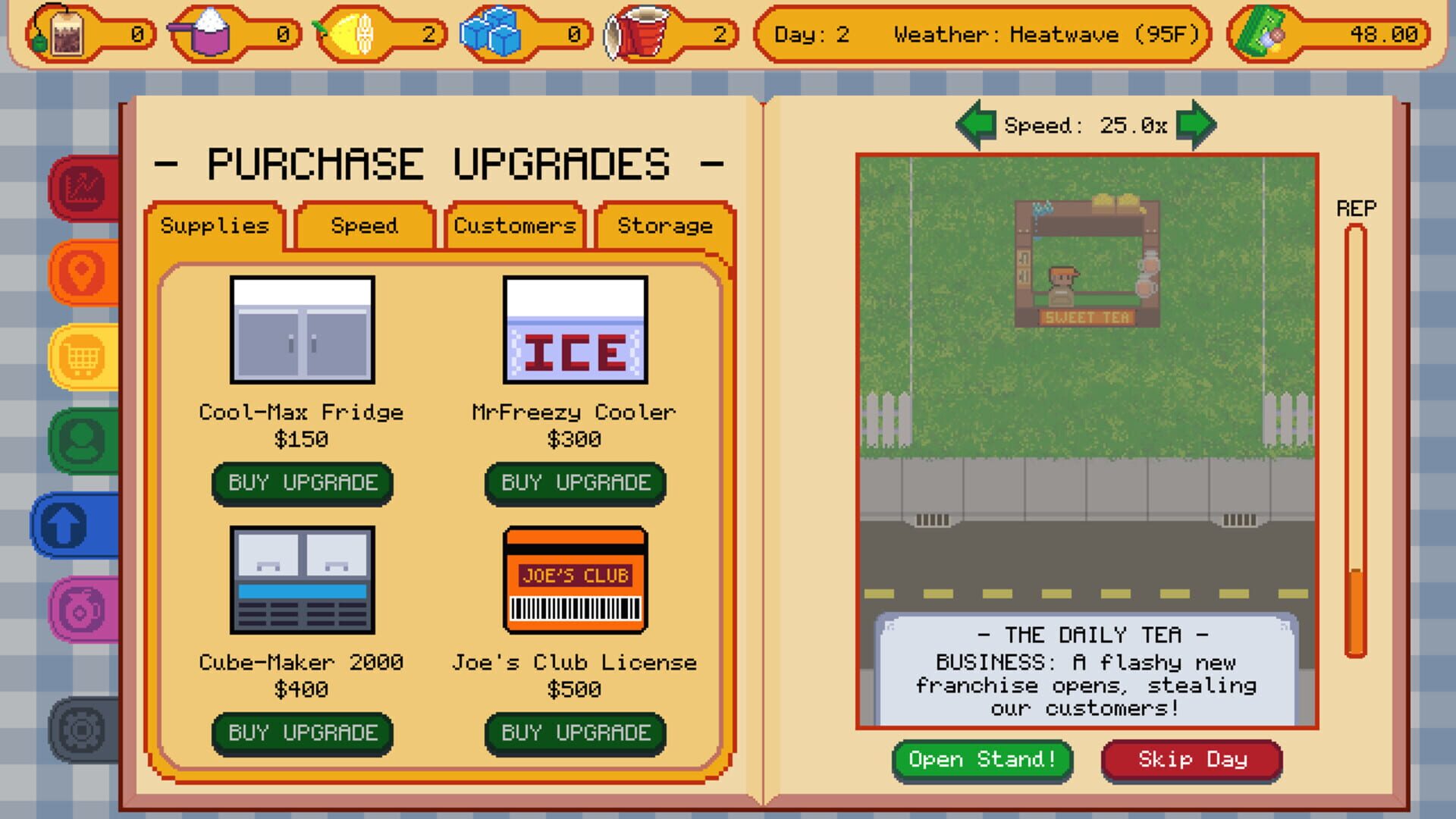Sweet Tea Tycoon - Screenshot