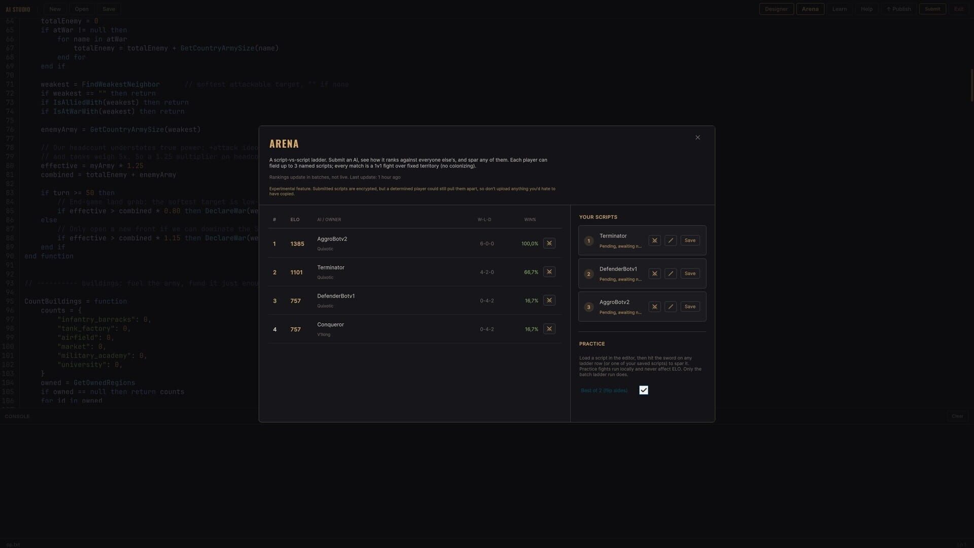 Observe - Screenshot