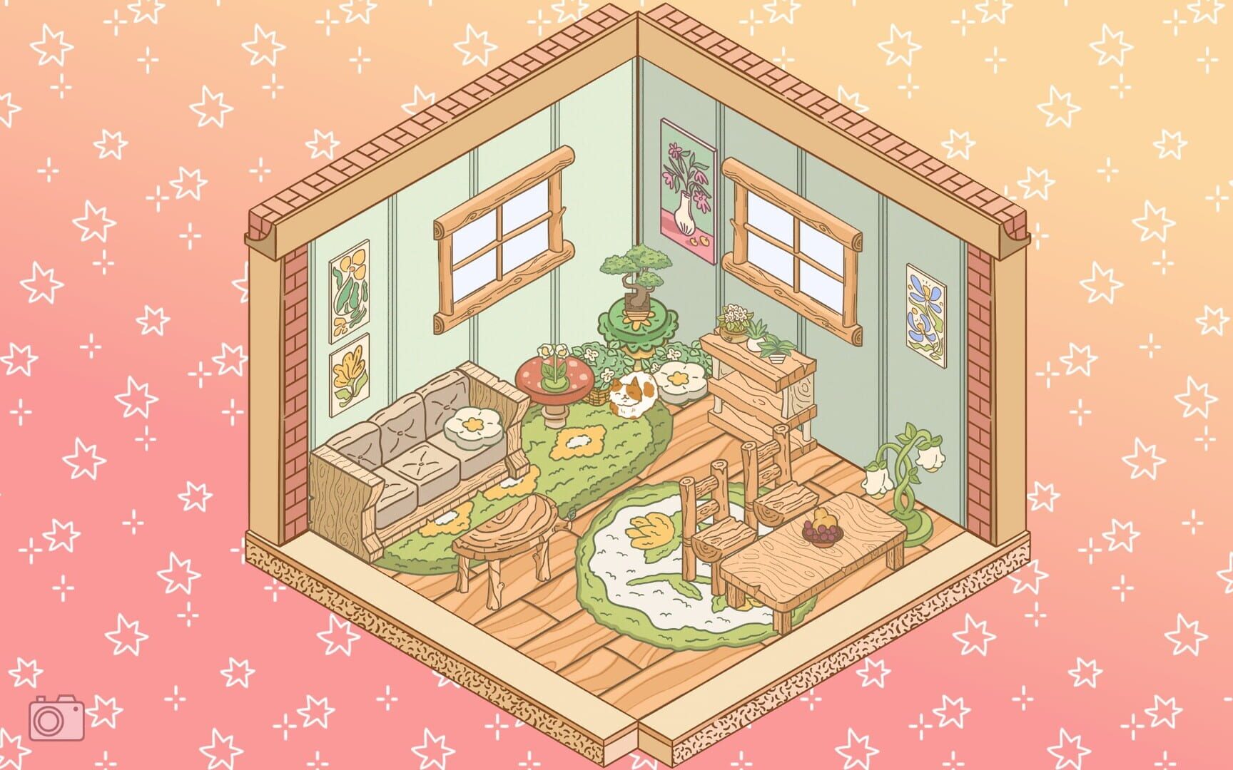 Cats in Cozy Rooms - Screenshot