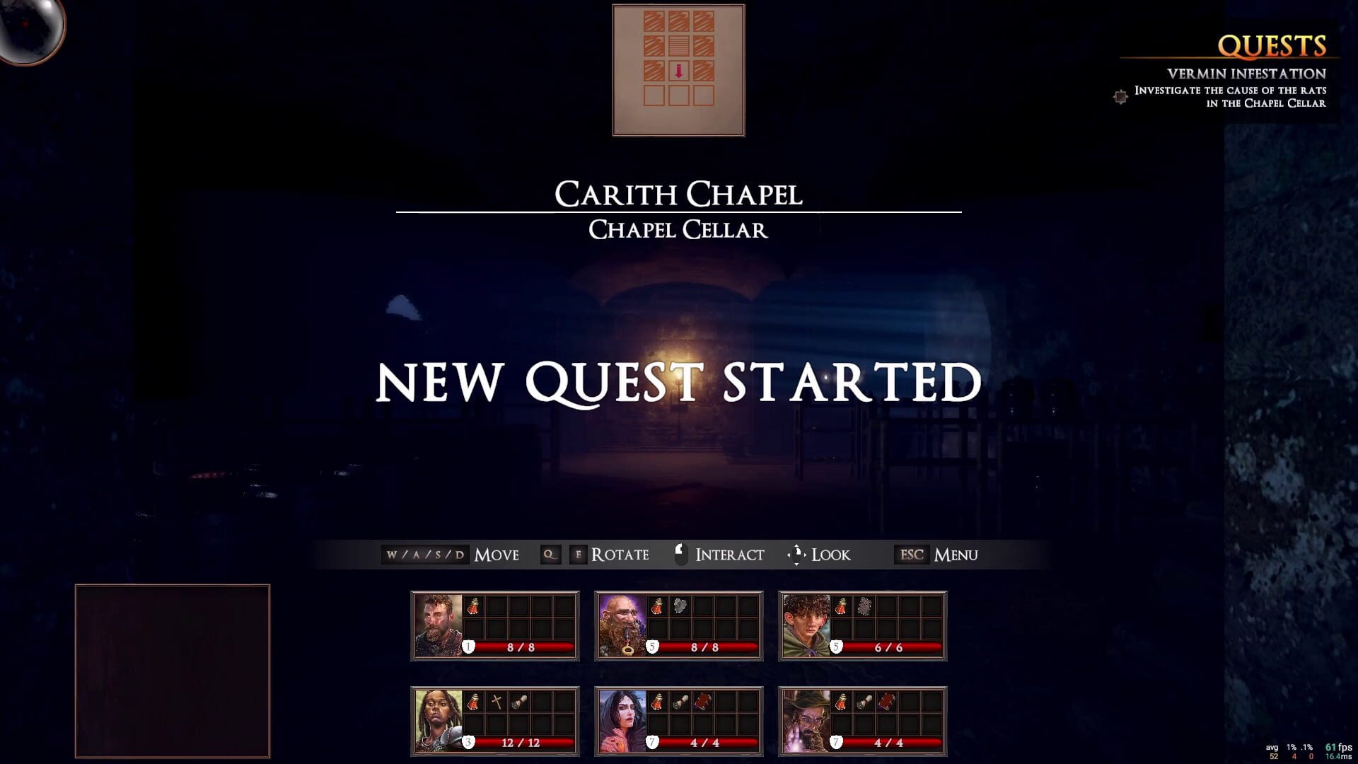 Crypts of Carith - Screenshot