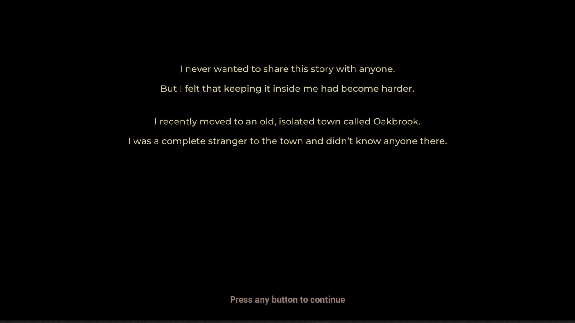October: Survivor's Guilt - Screenshot