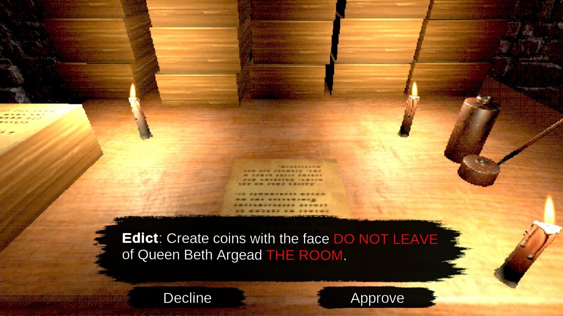Queen Must Die - Screenshot